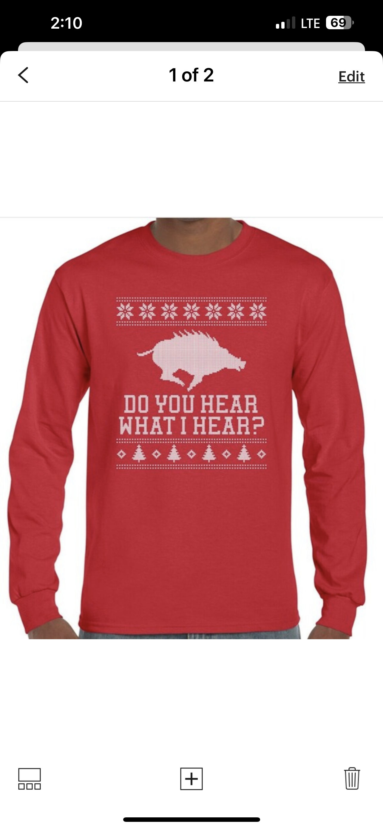 ARKANSAS CHRISTMAS T SHIRT