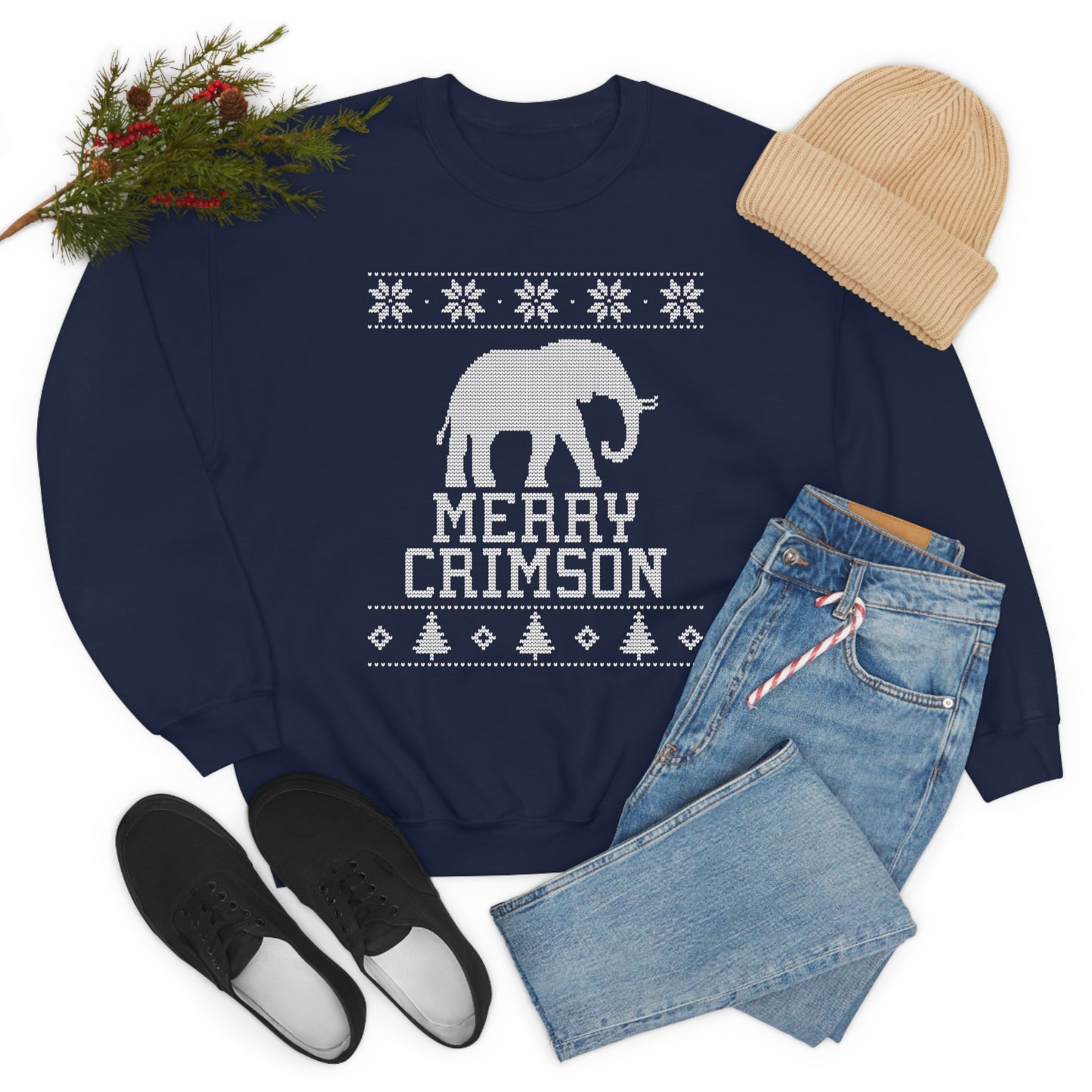 Alabama Merry Crimson Sweatshirt