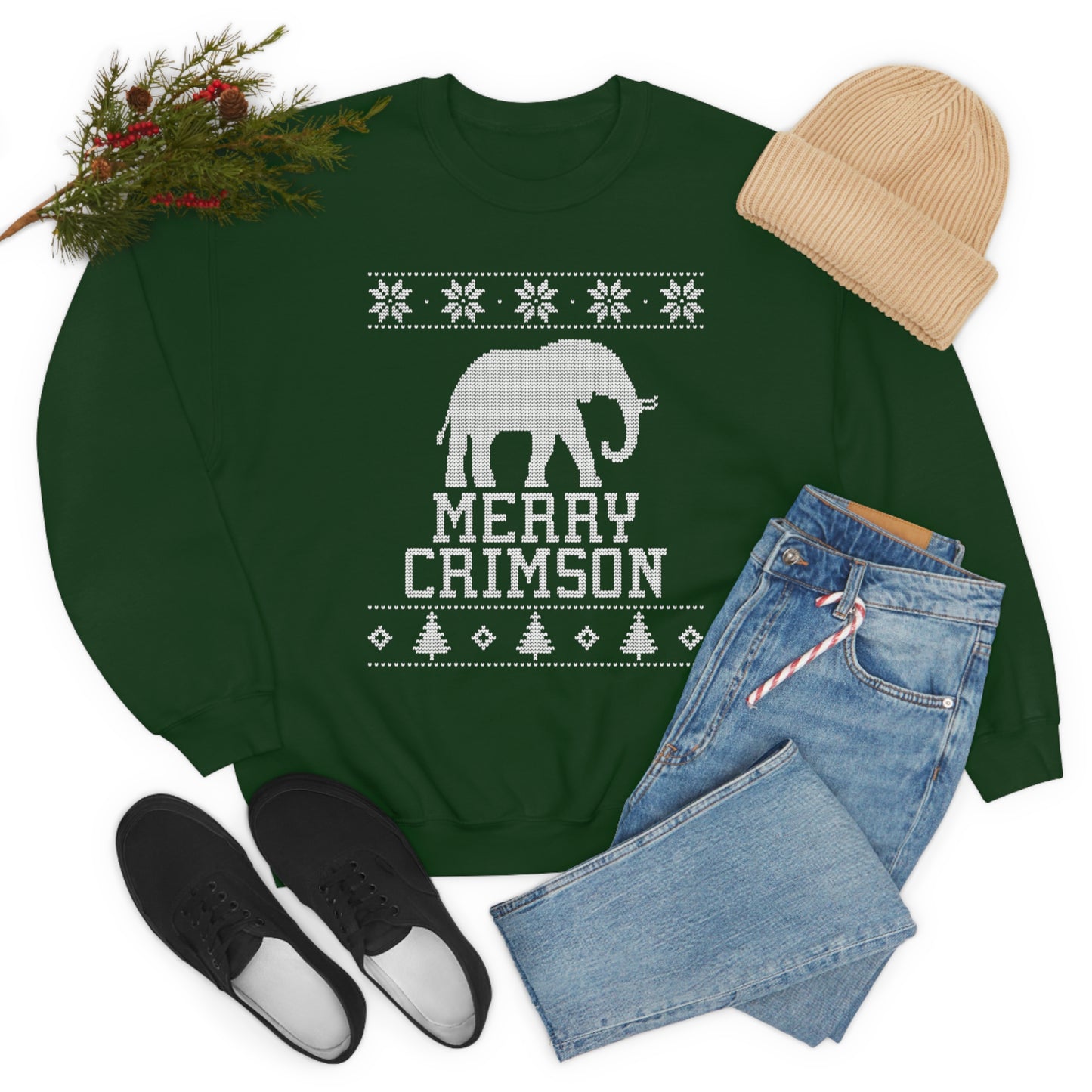 Alabama Merry Crimson Sweatshirt