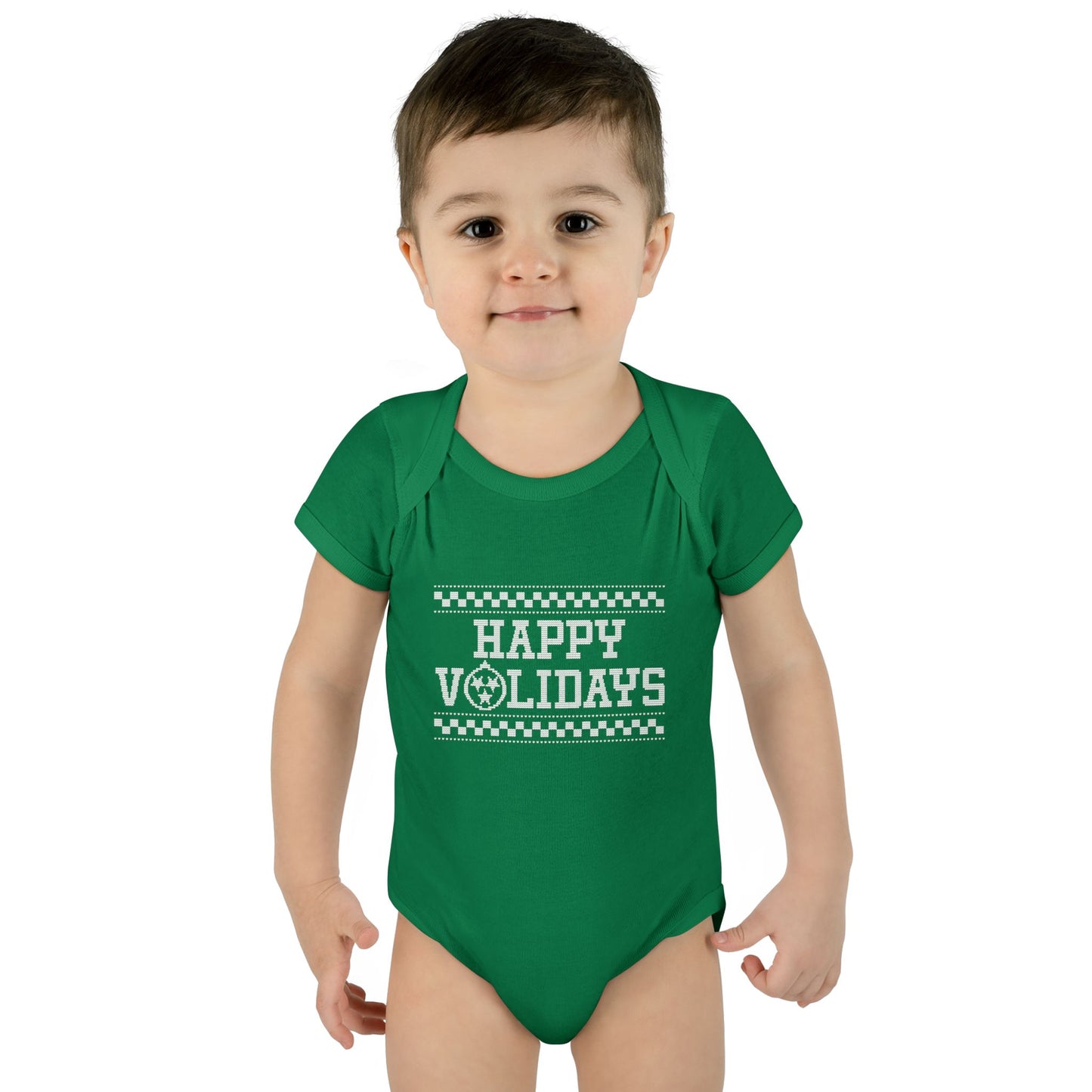 Tennessee Happy Volidays Cute Holiday Baby Bodysuit - Happy Holidays Infant Outfit, Christmas Gift, Baby Shower Present, Festive Onesie, Seasonal Apparel