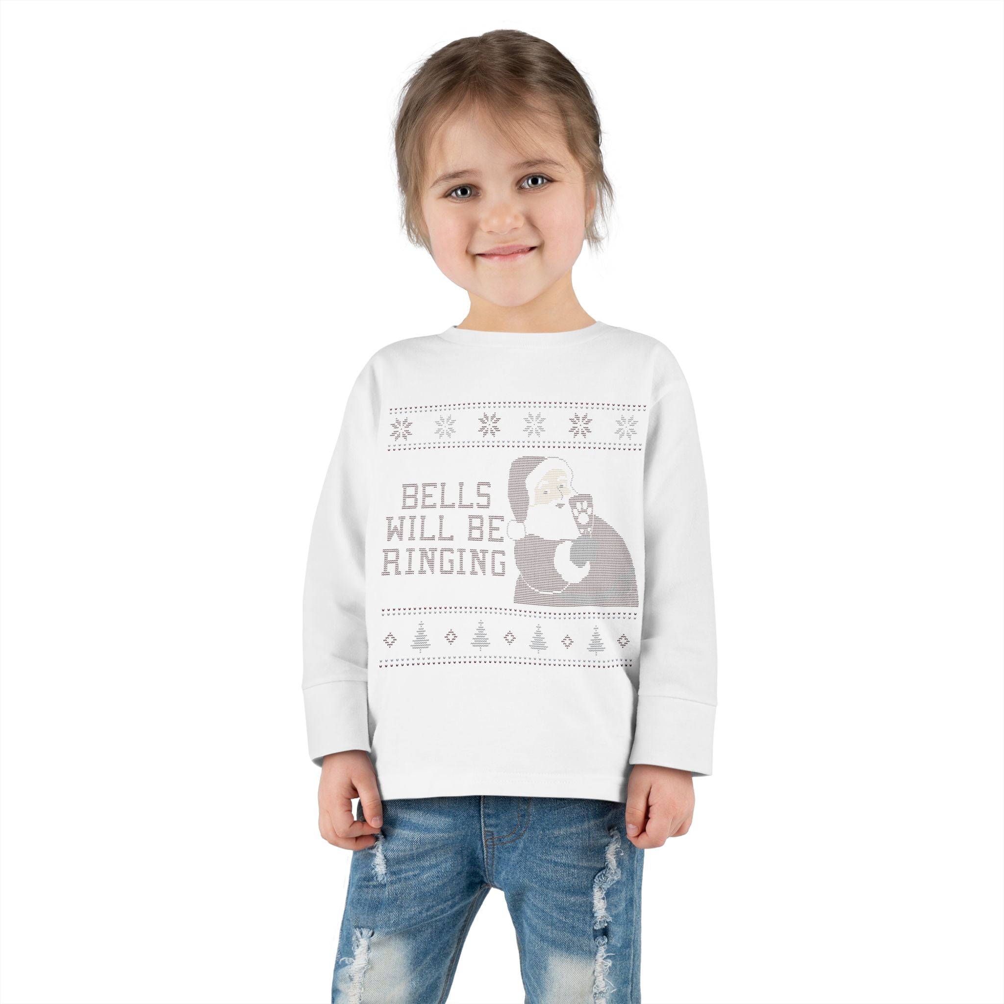 Mississippi State Toddler Christmas Long Sleeve Tee