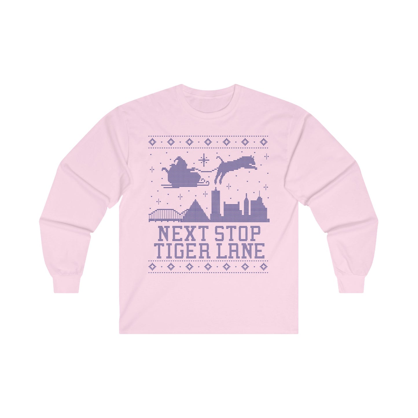 Memphis Next Stop Tiger Lane Unisex Ultra Cotton Long Sleeve Tee