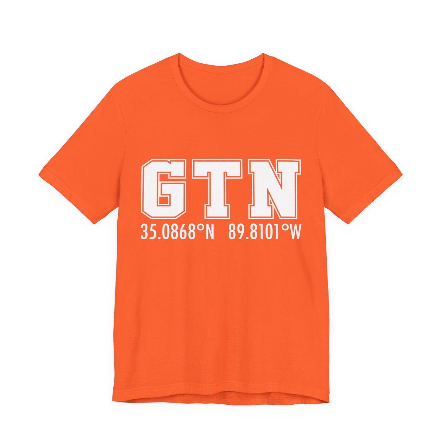 Germantown Tennessee Coordinates Unisex Tee