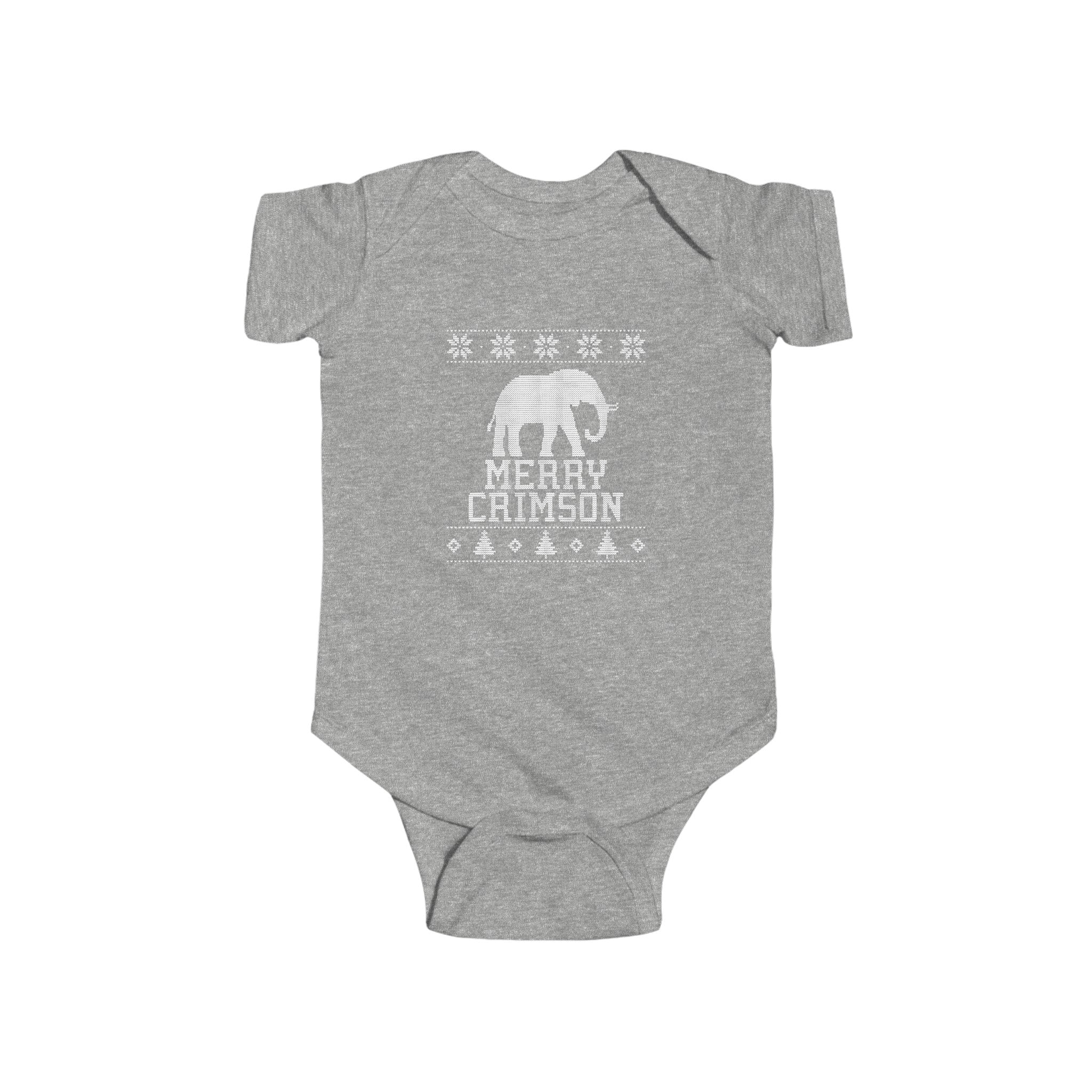 Merry Crimson Alabama Onesie