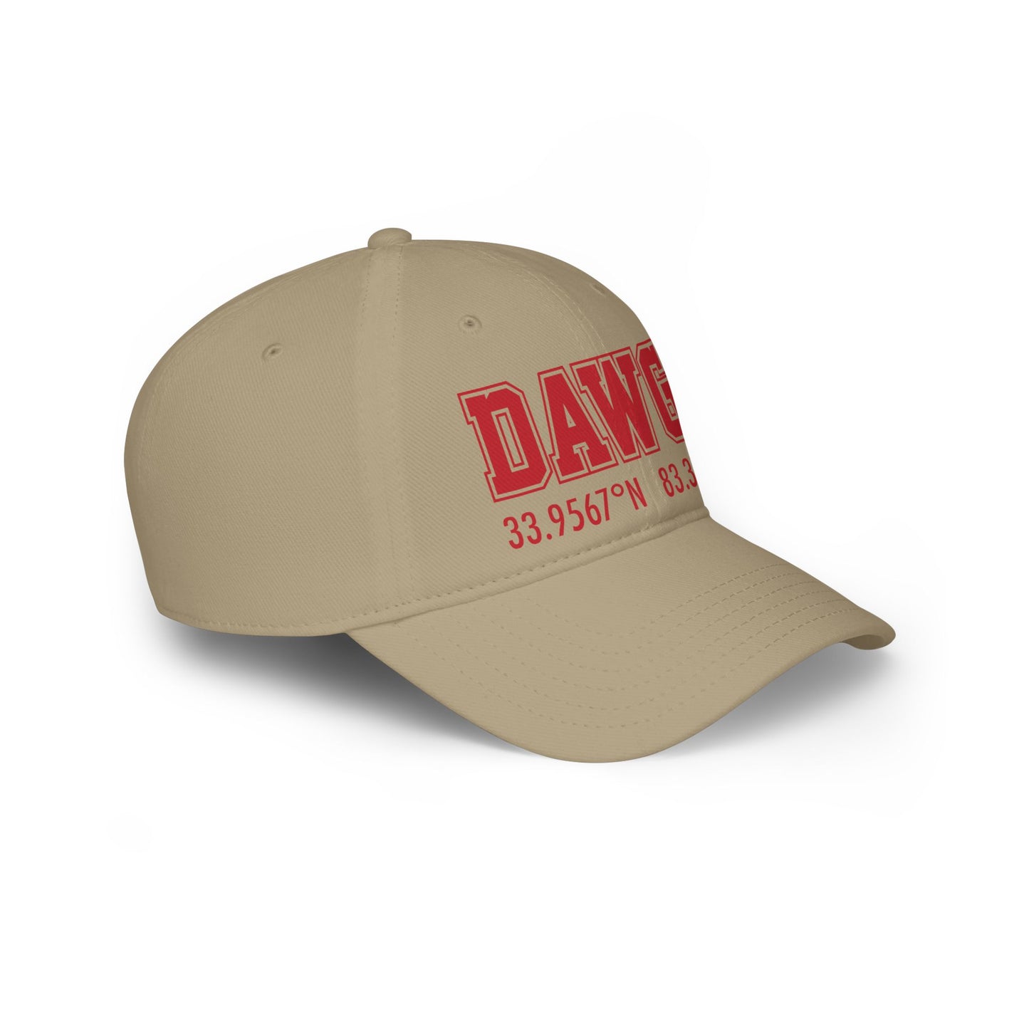 Georgia Dawgs Coordinates Low Profile Baseball Cap - Cool & Casual Headwear for Outdoor Enthusiasts