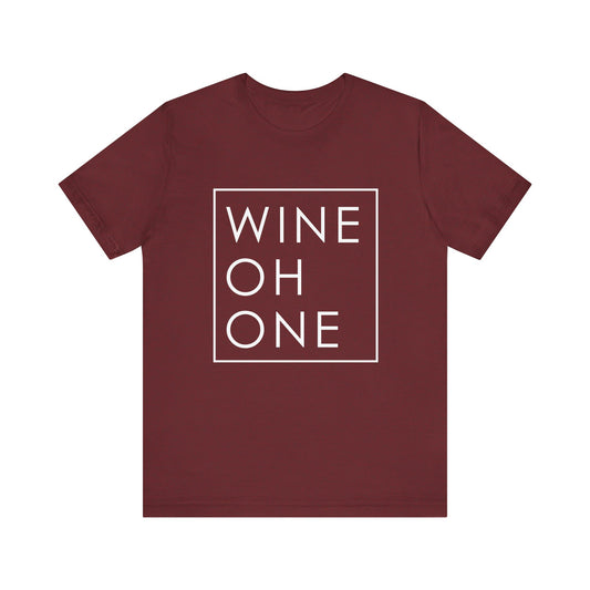 Memphis Wine Oh One Unisex Jersey Short Sleeve Tee