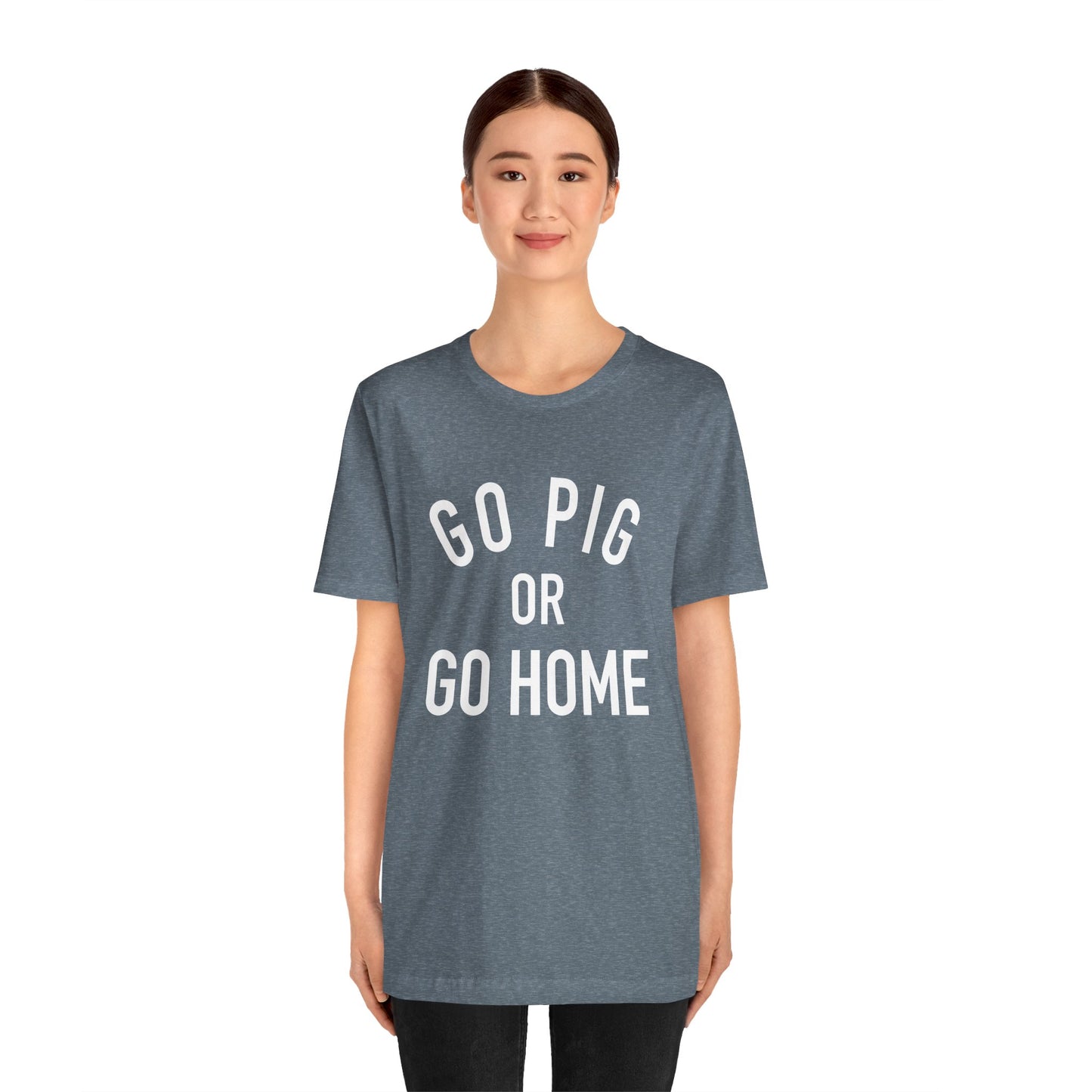Arkansas Go Pig Or Go Home Tee