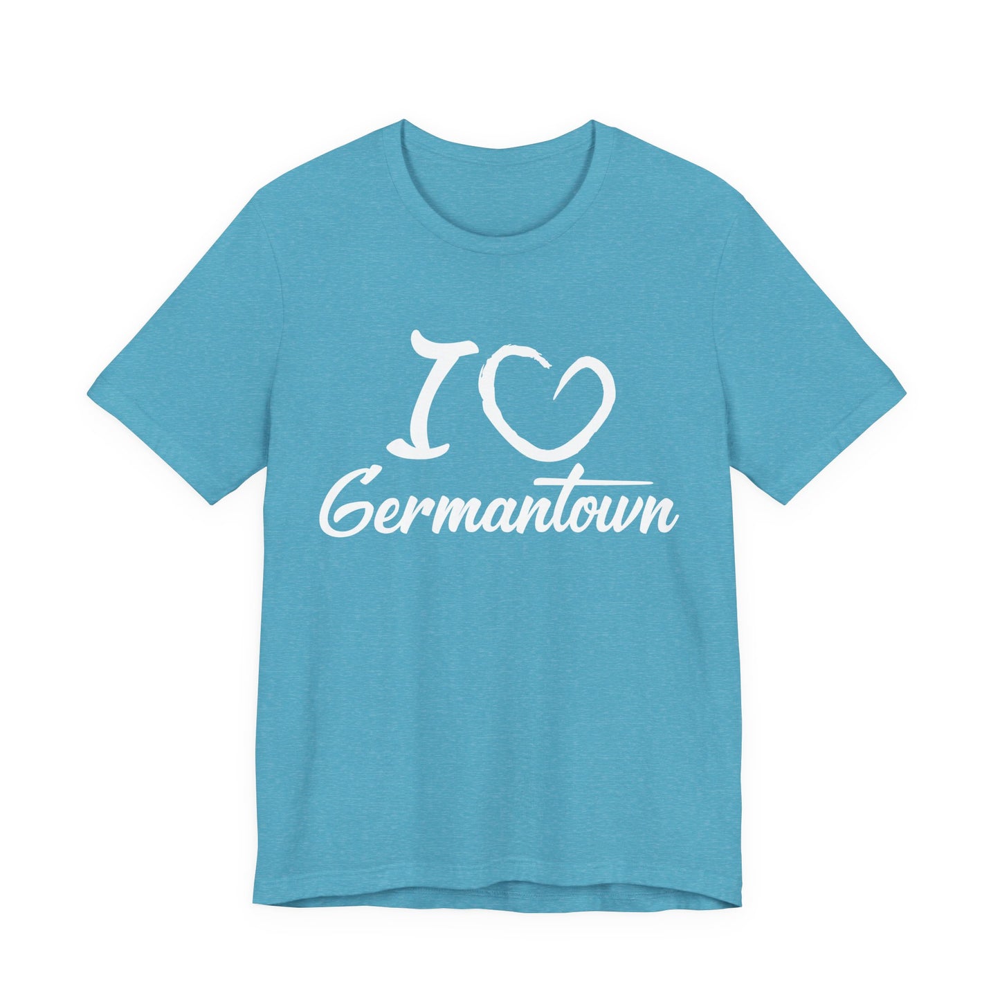 I Love Germantown Unisex Jersey Short Sleeve Tee