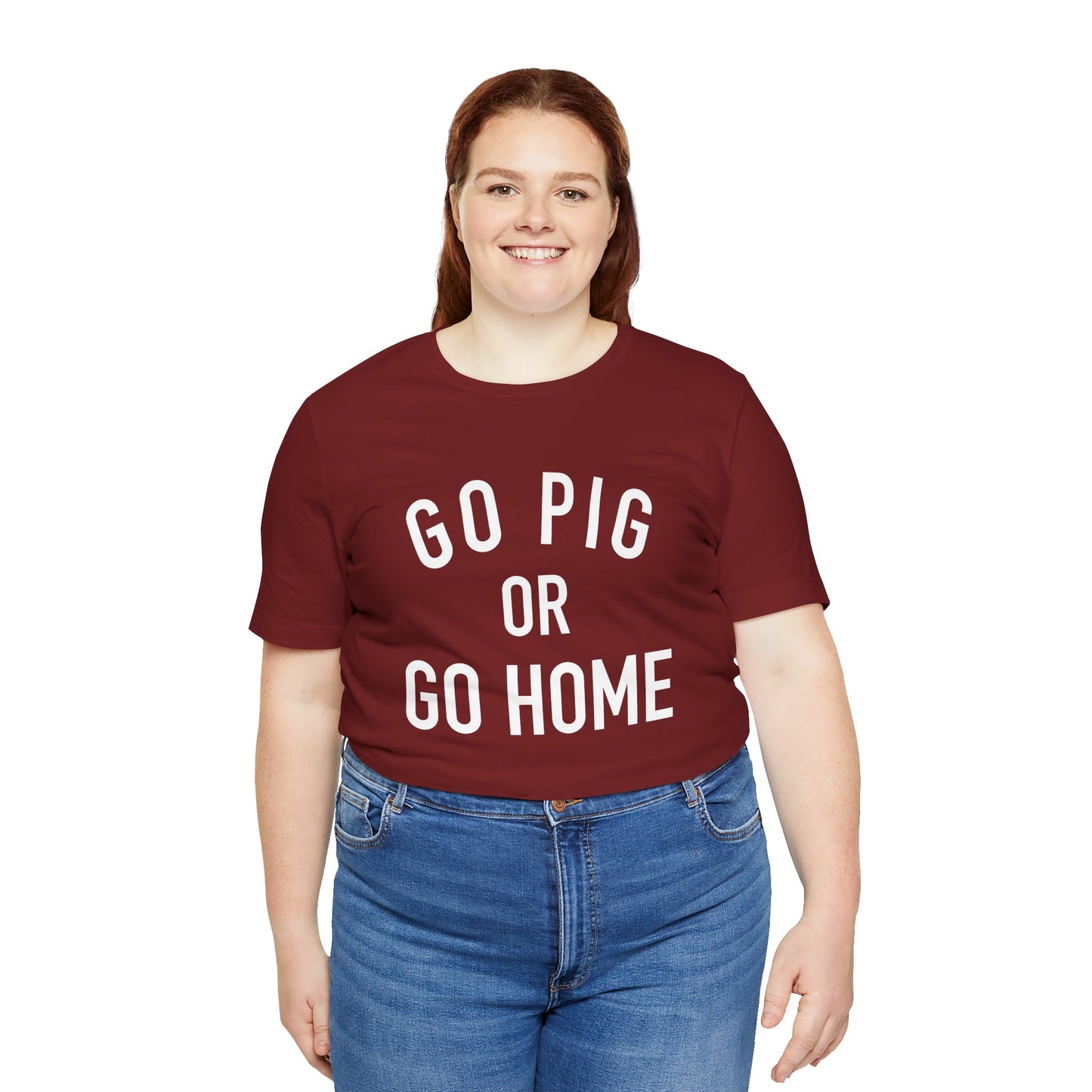 Arkansas Go Pig Or Go Home Tee