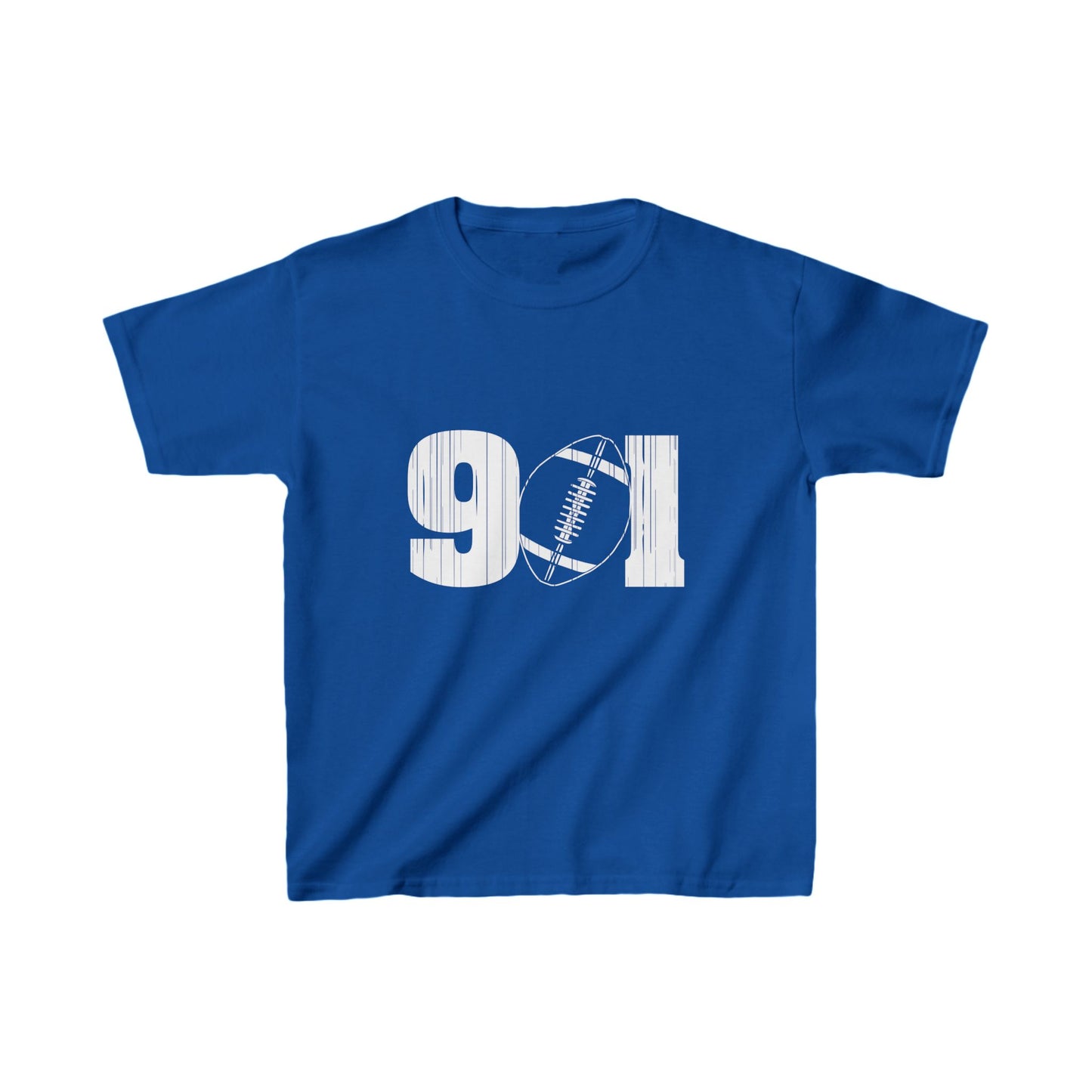 Memphis 901 Football Kids Heavy Cotton™ Tee