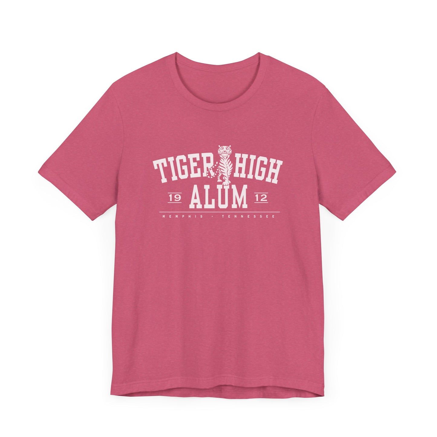 Memphis Tiger High Alum Unisex Jersey Short Sleeve Tee