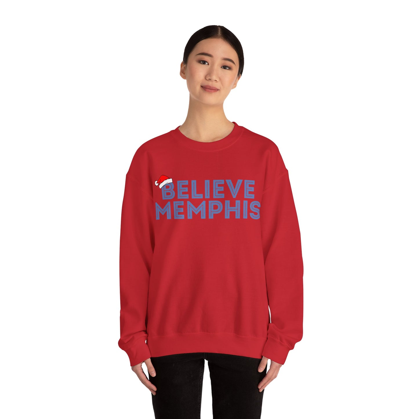 Memphis "Believe Memphis" Christmas Sweatshirt