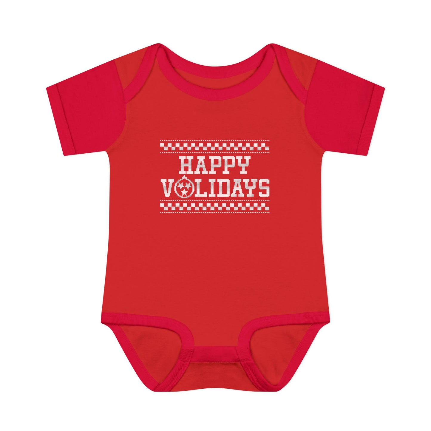 Tennessee Happy Volidays Cute Holiday Baby Bodysuit - Happy Holidays Infant Outfit, Christmas Gift, Baby Shower Present, Festive Onesie, Seasonal Apparel