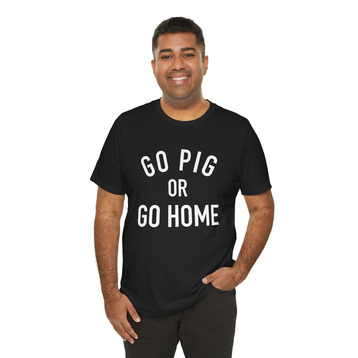 Arkansas Go Pig Or Go Home Tee
