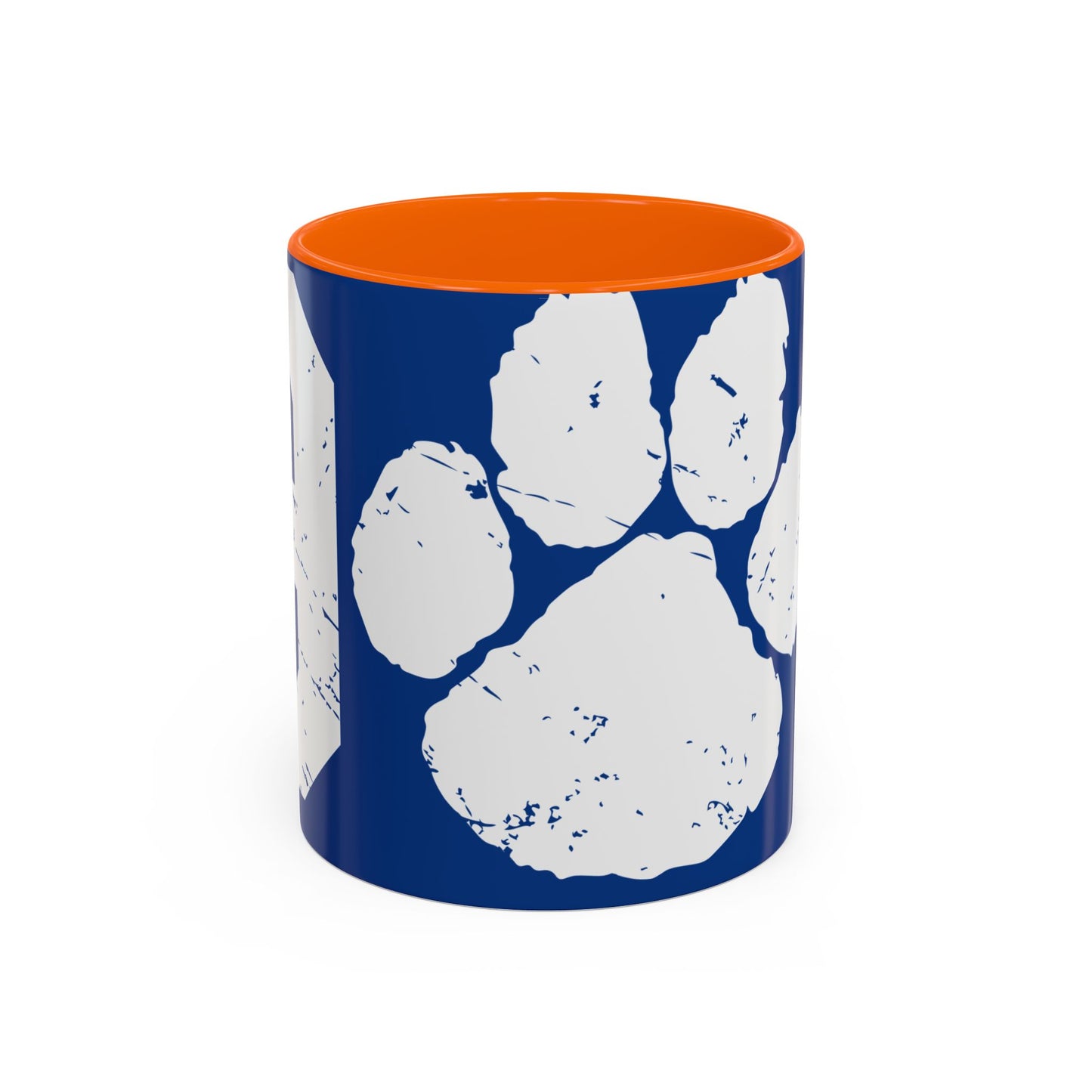 Paw Print Accent Coffee Mug for Pet Lovers, Dog Mom Gift, Cat Owner Cup, Unique Animal Lover Mug, Personalized Pet Gift