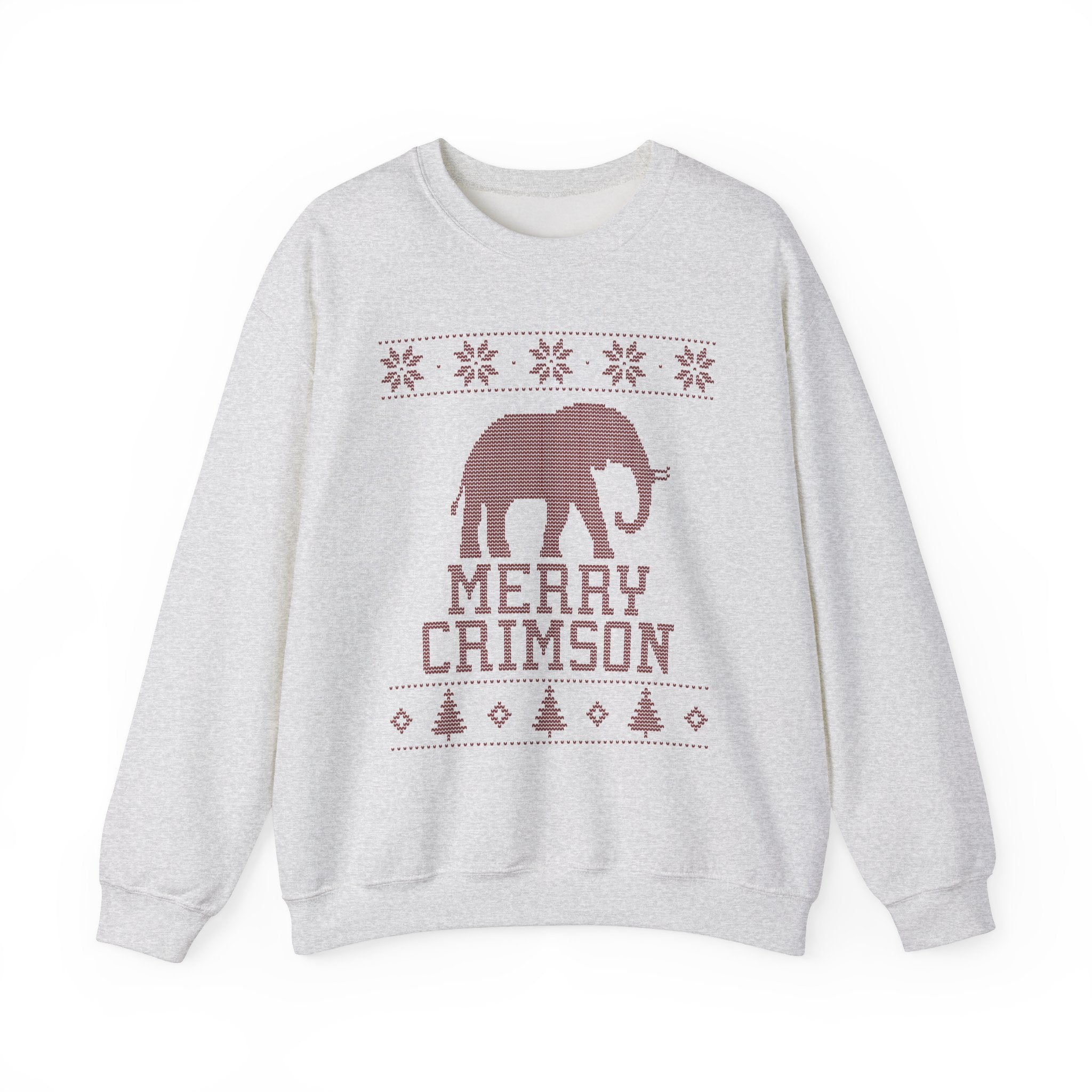 Alabama "Ugly Christmas Sweater" Unisex Heavy Blend™ Crewneck Sweatshirt