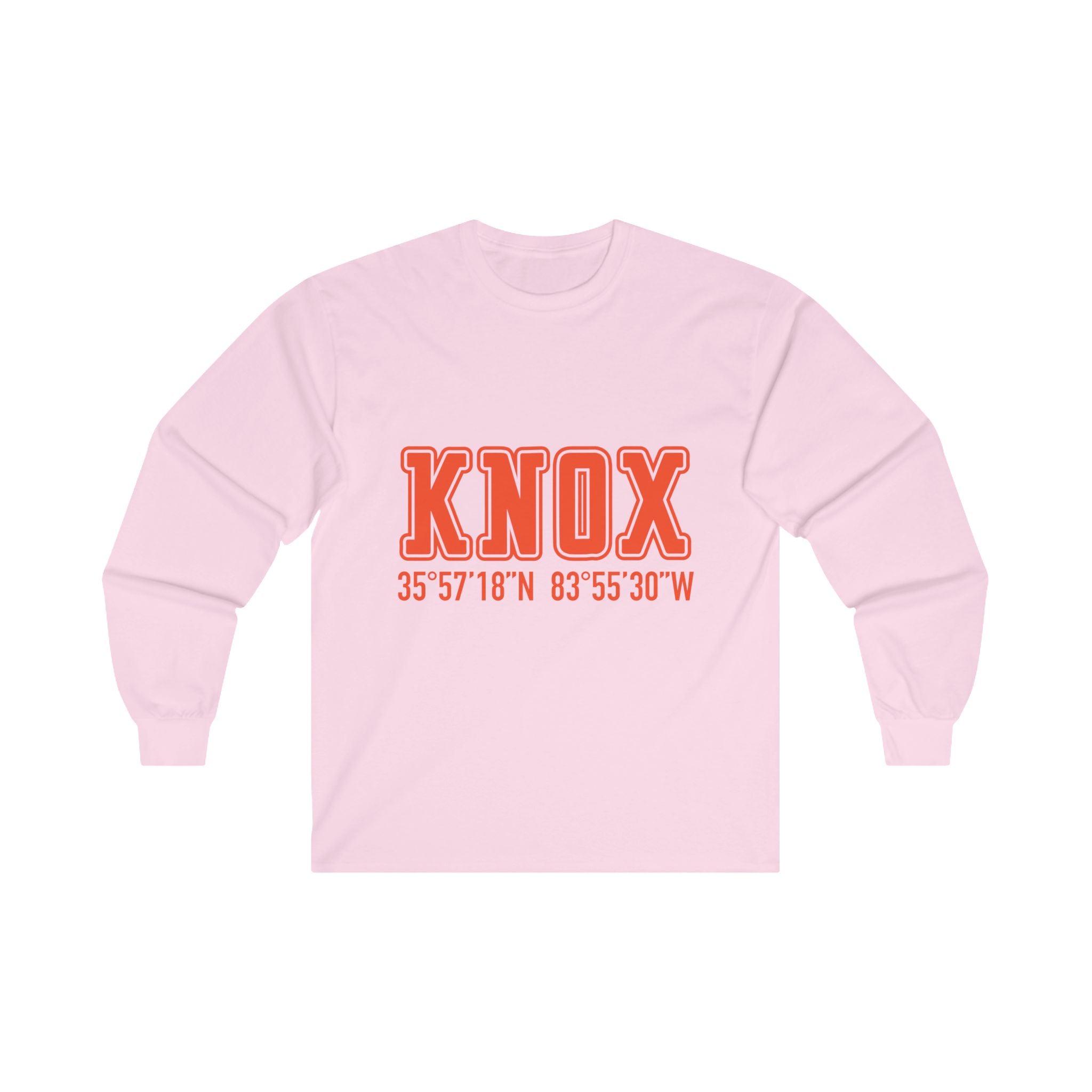 University of Tennessee Knoxville Coordinates Long Sleeve Tee