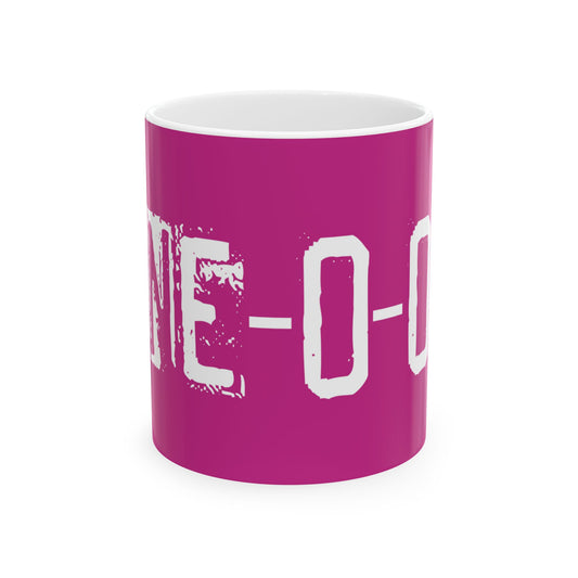 Memphis Nine-Oh-One Unique Vintage-Inspired Ceramic Mug, Coffee Lover Gift, Home Decor, Custom Drinkware, Personalized Cup, Birthday Celebration