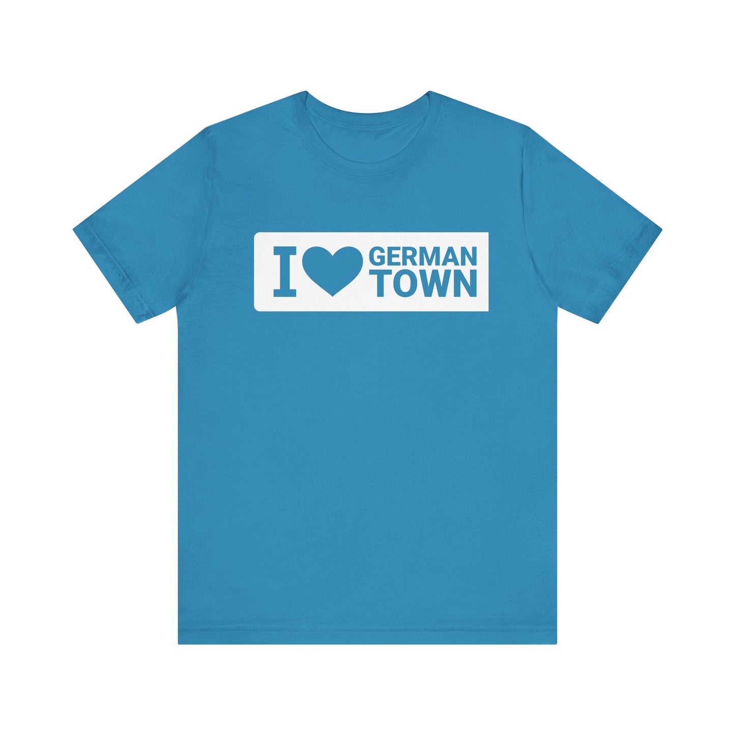 I Love Germantown Unisex Jersey Short Sleeve Tee