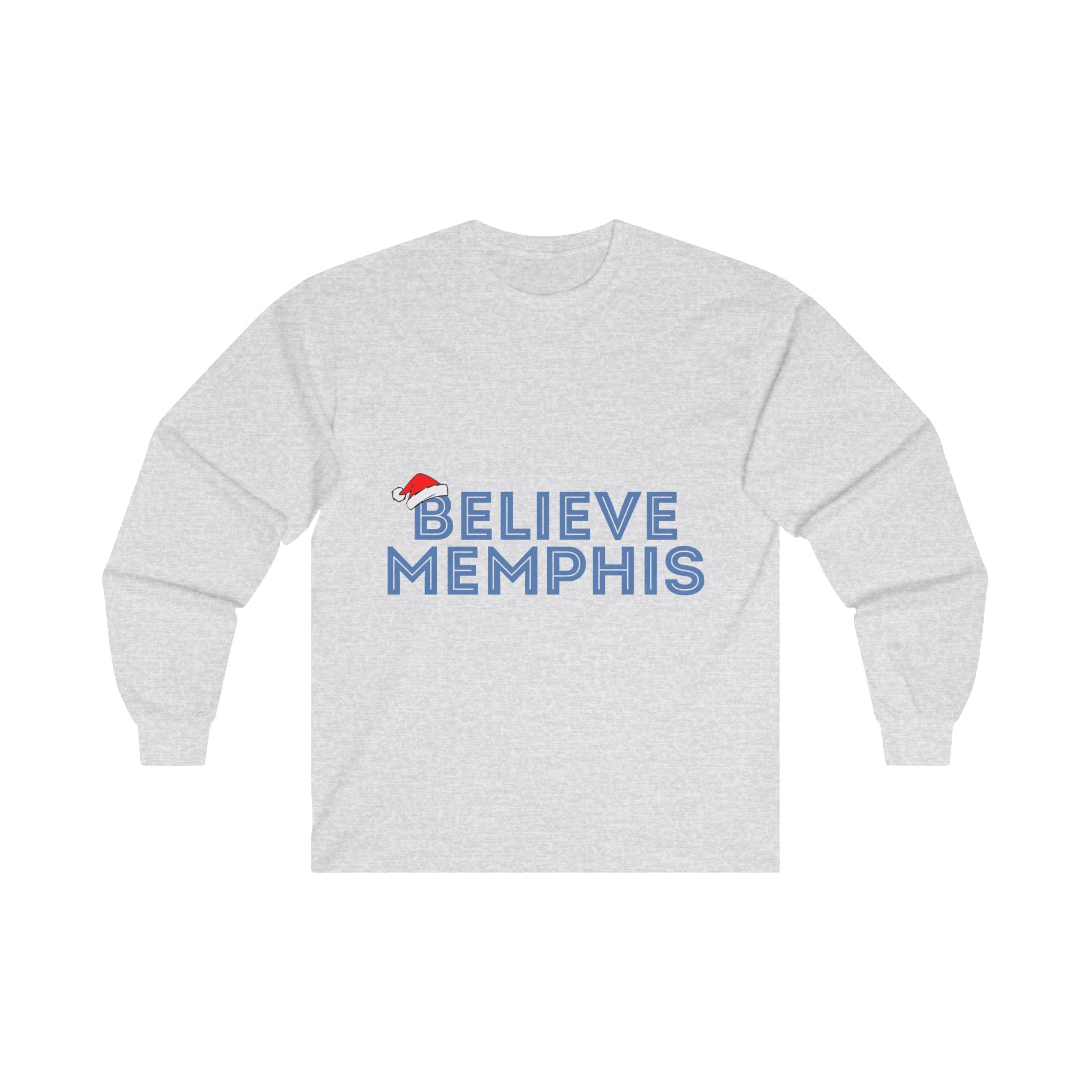 Believe Memphis Christmas Unisex Ultra Cotton Long Sleeve Tee