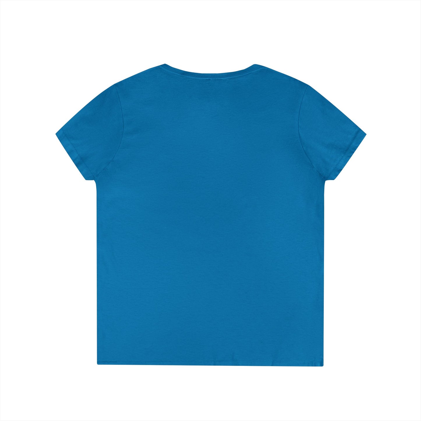Ladies' V-Neck T-Shirt, Casual Tee, Comfortable Top, Everyday Wear, Gift for Her, Summer Fashion