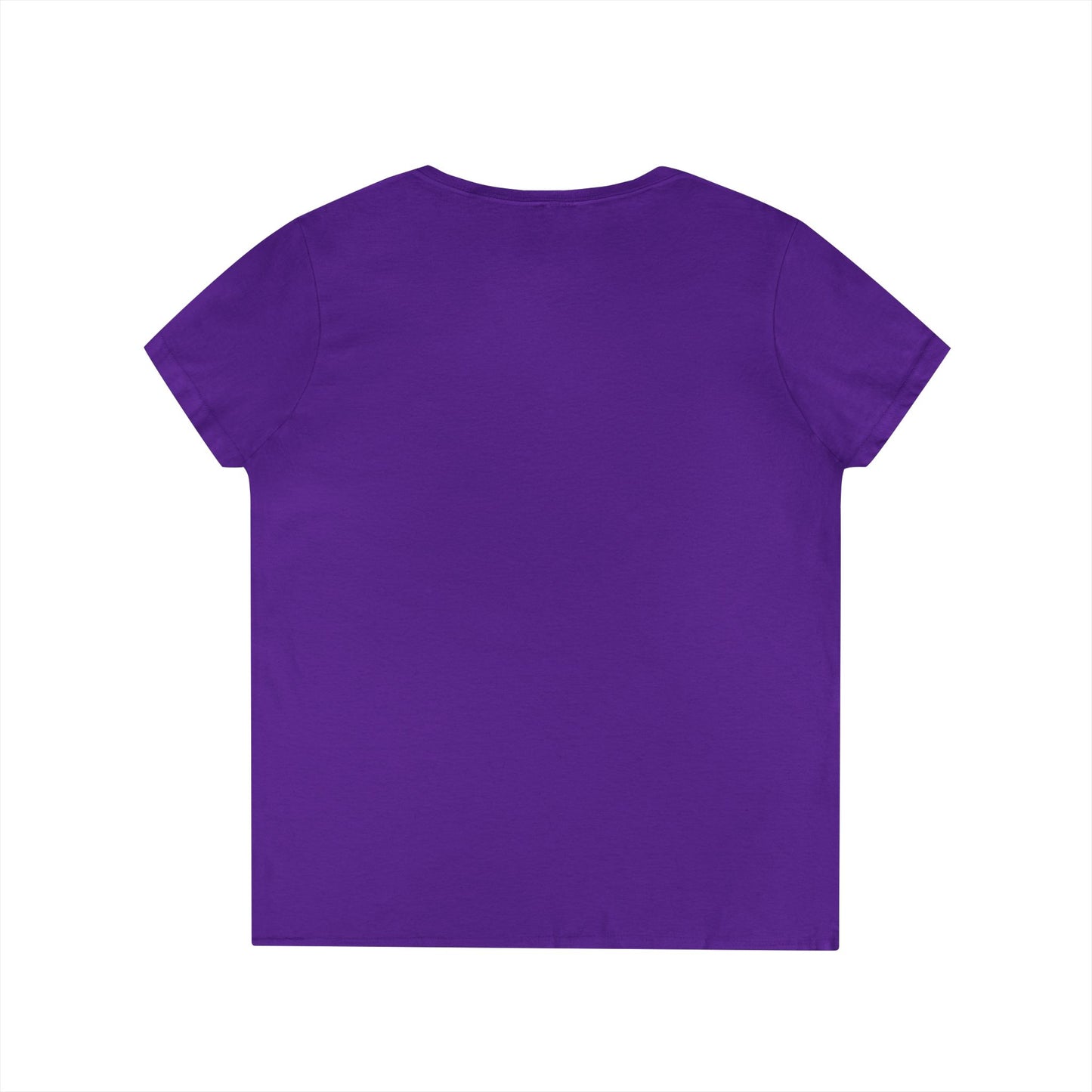 Ladies' V-Neck T-Shirt, Casual Tee, Comfortable Top, Everyday Wear, Gift for Her, Summer Fashion