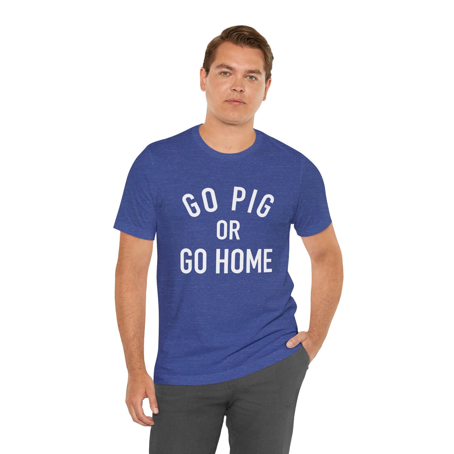 Arkansas Go Pig Or Go Home Tee