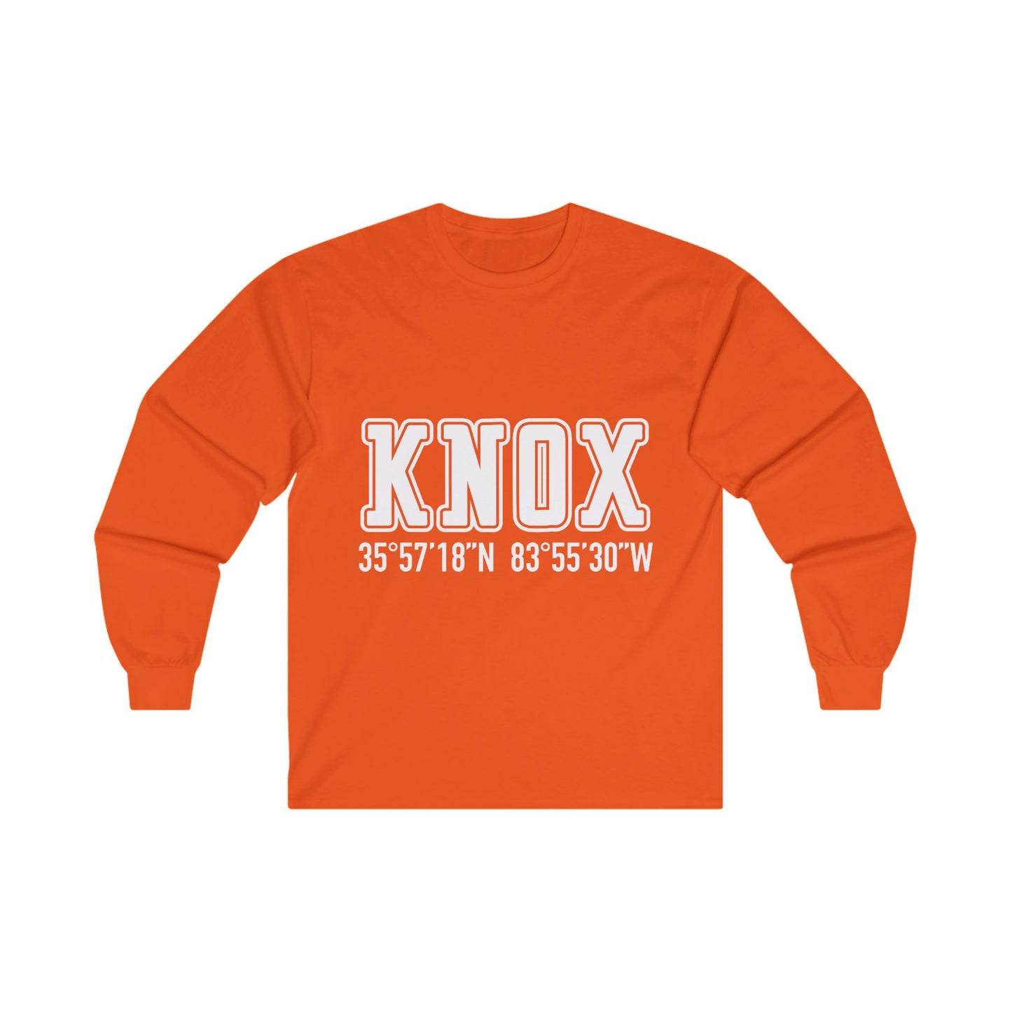 Tennessee Knoxville Coordinates Ultra Cotton Long Sleeve Tee