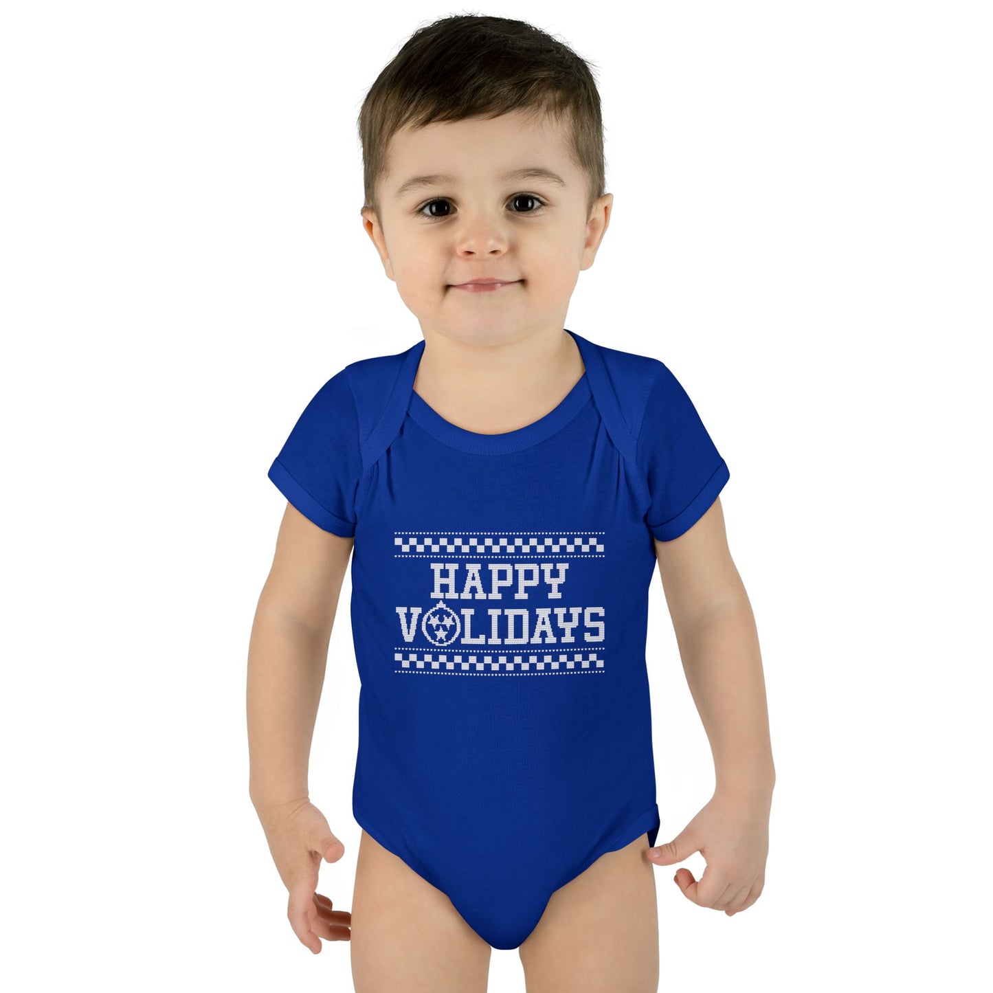 Tennessee Happy Volidays Cute Holiday Baby Bodysuit - Happy Holidays Infant Outfit, Christmas Gift, Baby Shower Present, Festive Onesie, Seasonal Apparel