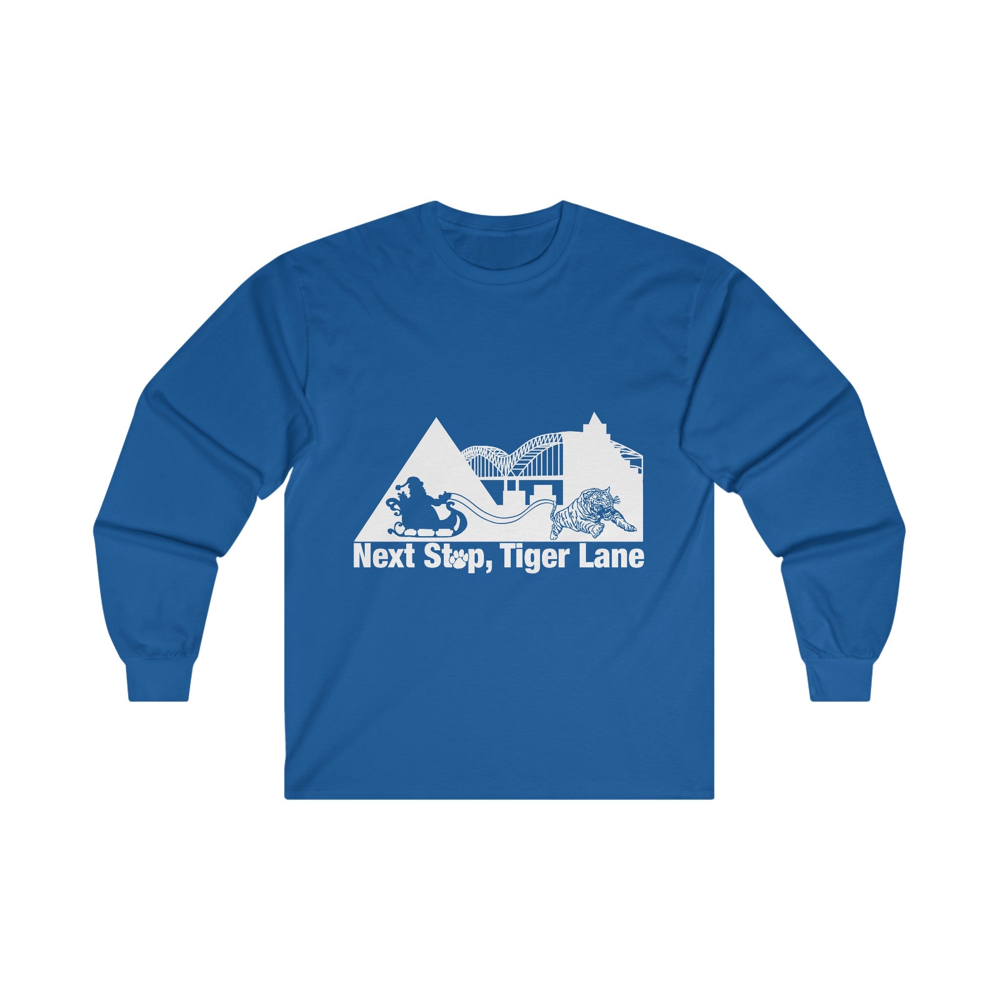 Memphis Meet me at Tiger Lane Long Sleeve Tee