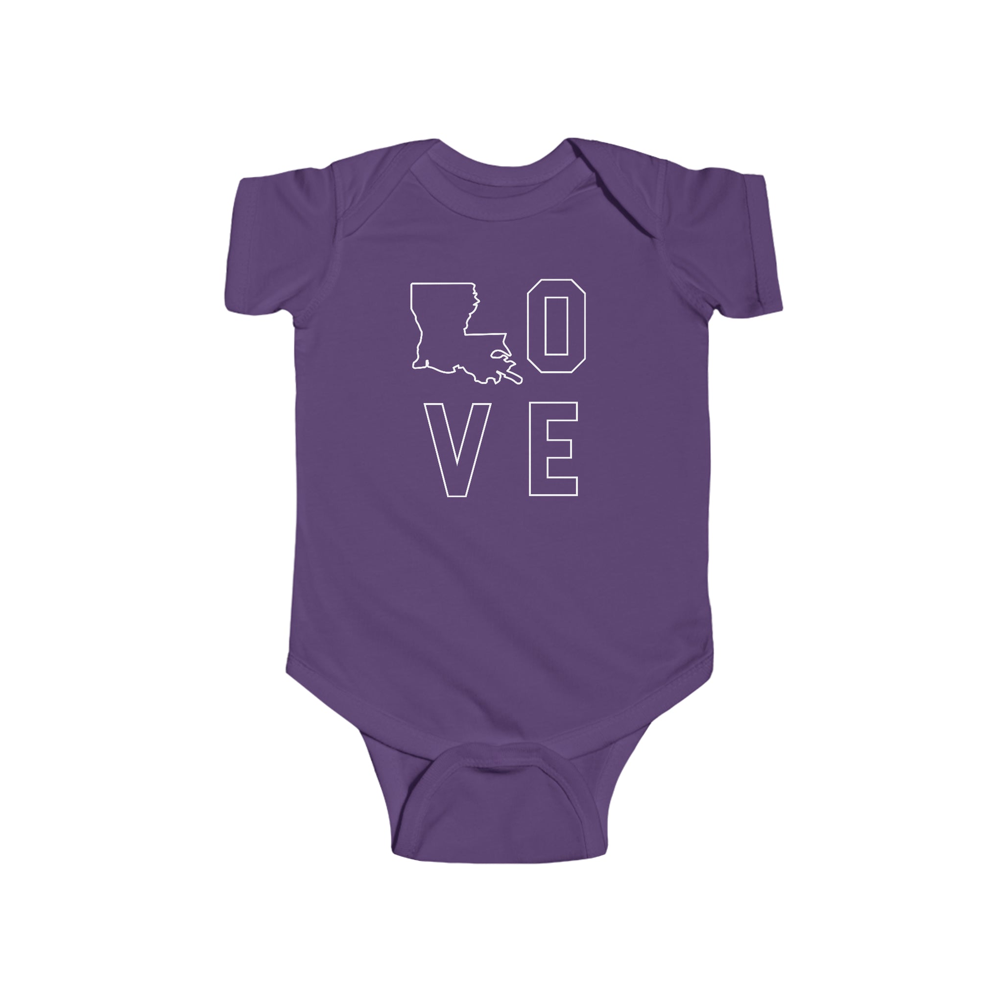 LOVE Louisiana Onesie