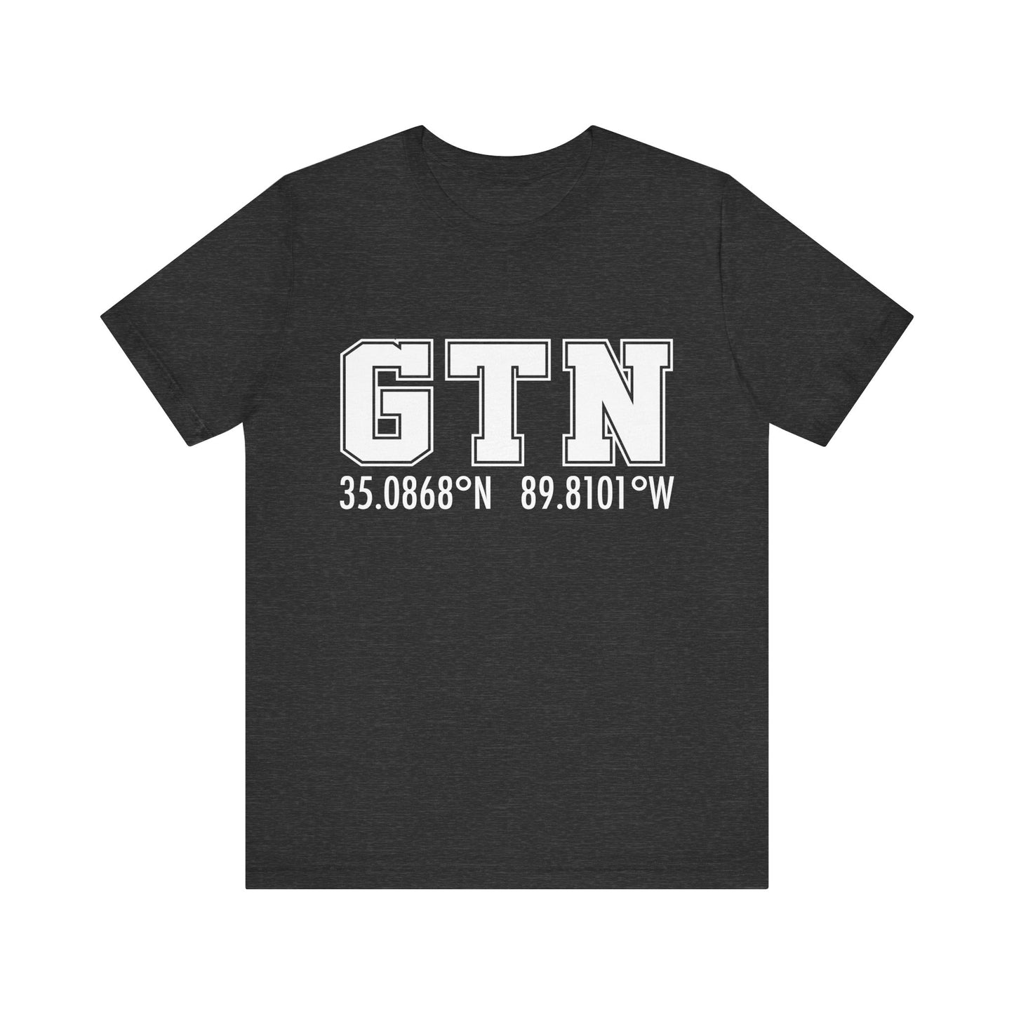 Germantown Tennessee Coordinates Unisex Tee
