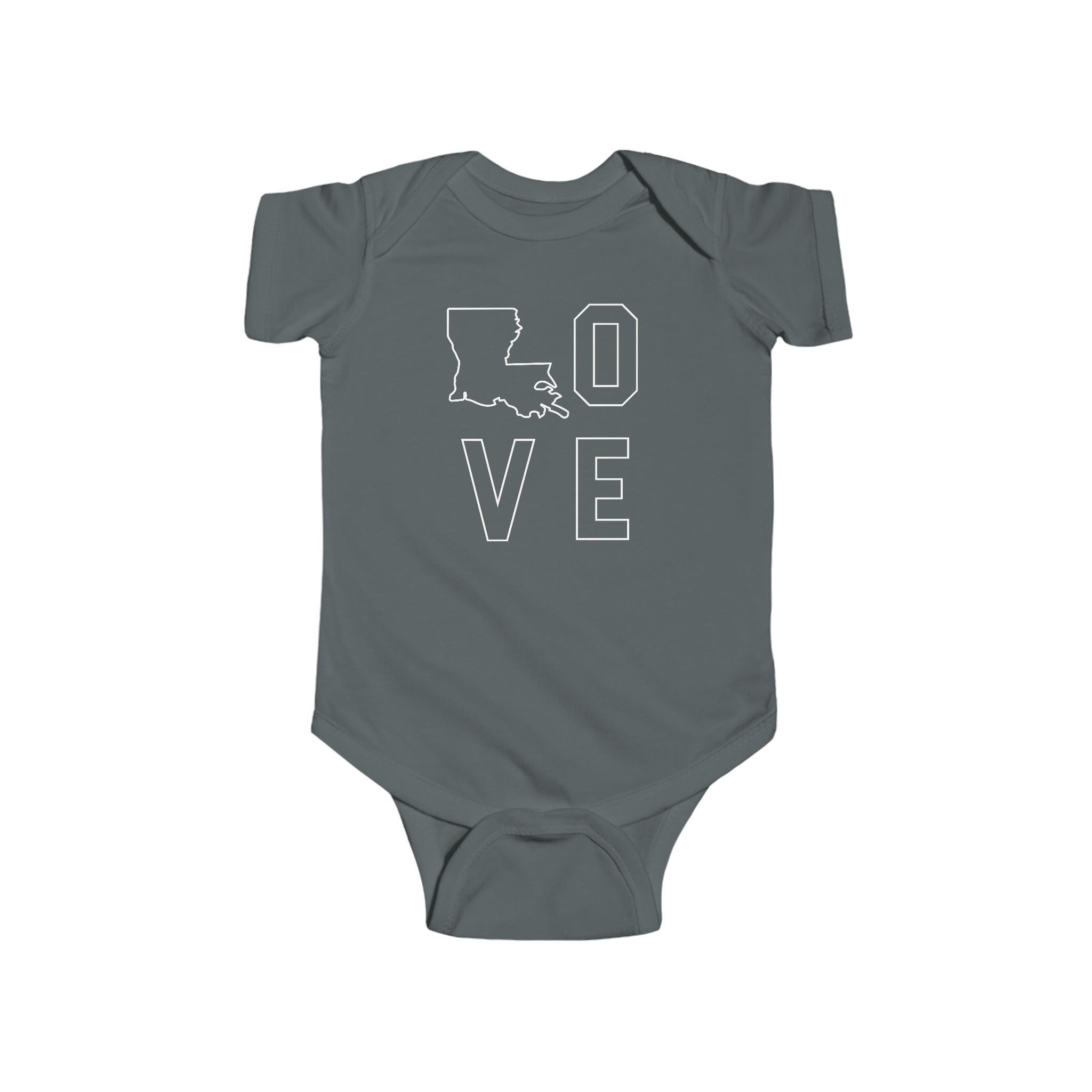 LOVE Louisiana Onesie