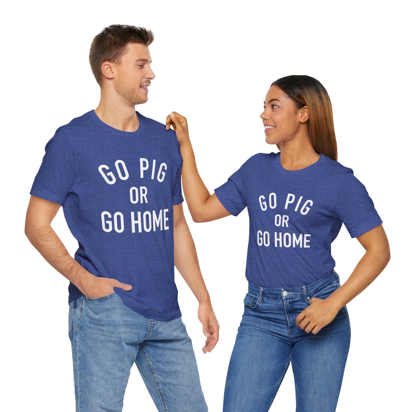 Arkansas Go Pig Or Go Home Tee