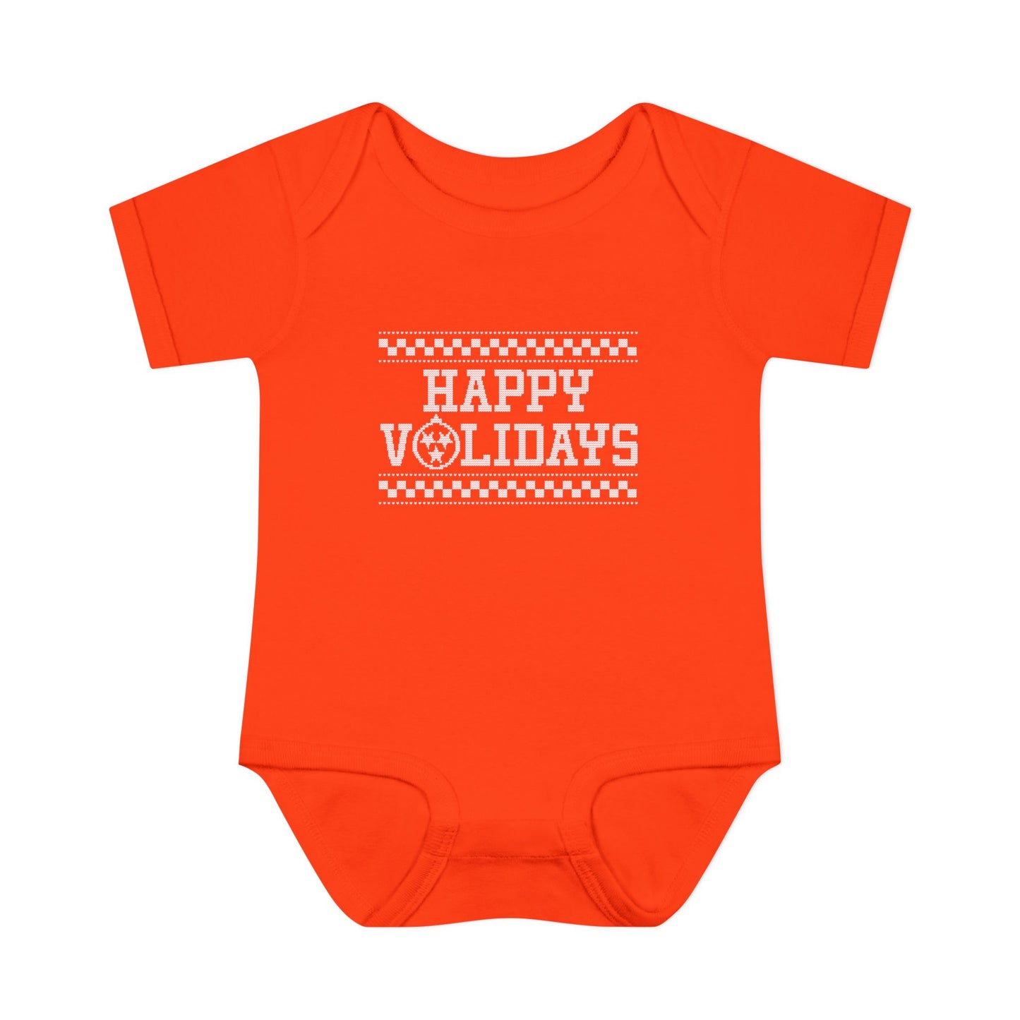 Tennessee Happy Volidays Cute Holiday Baby Bodysuit - Happy Holidays Infant Outfit, Christmas Gift, Baby Shower Present, Festive Onesie, Seasonal Apparel