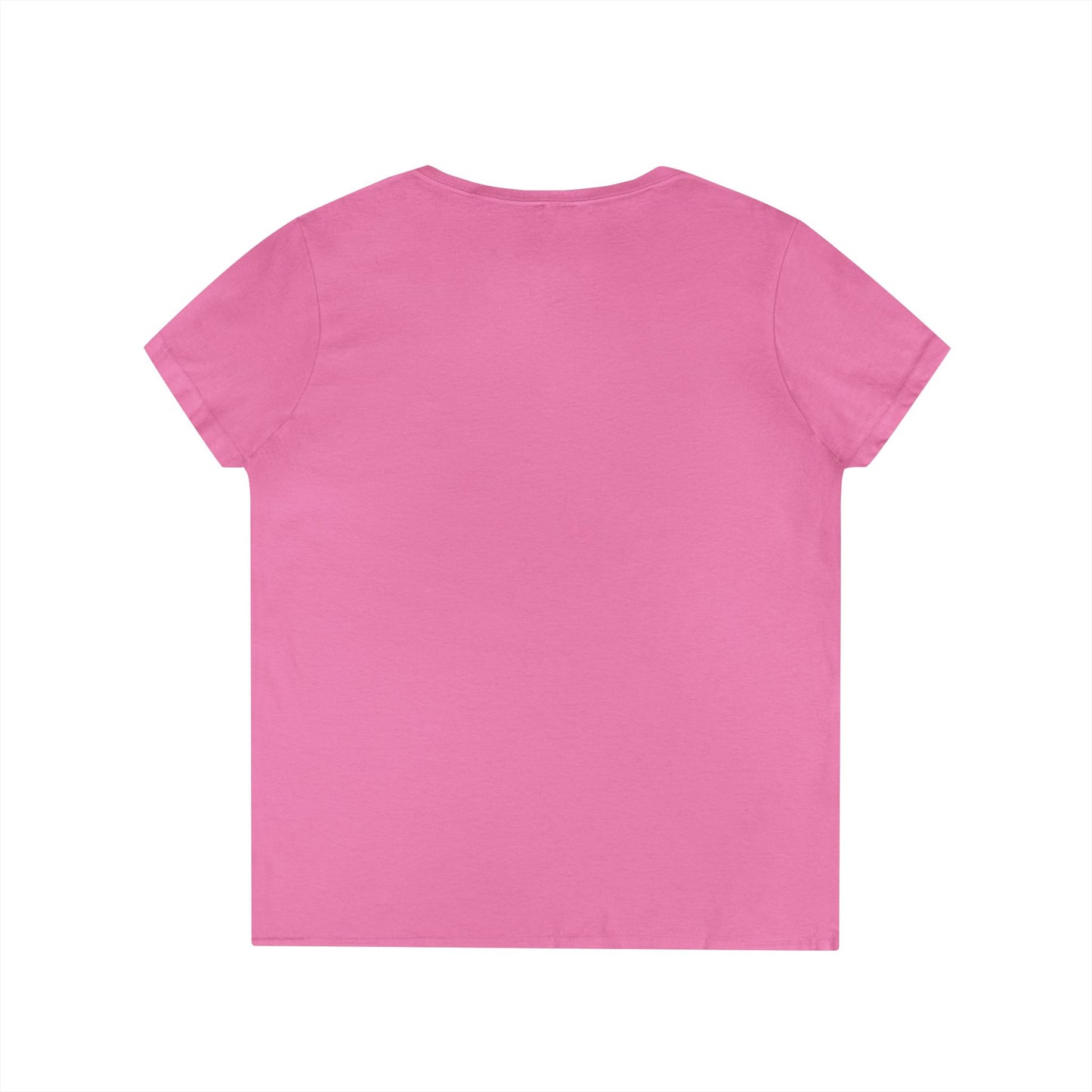 Ladies' V-Neck T-Shirt, Casual Tee, Comfortable Top, Everyday Wear, Gift for Her, Summer Fashion