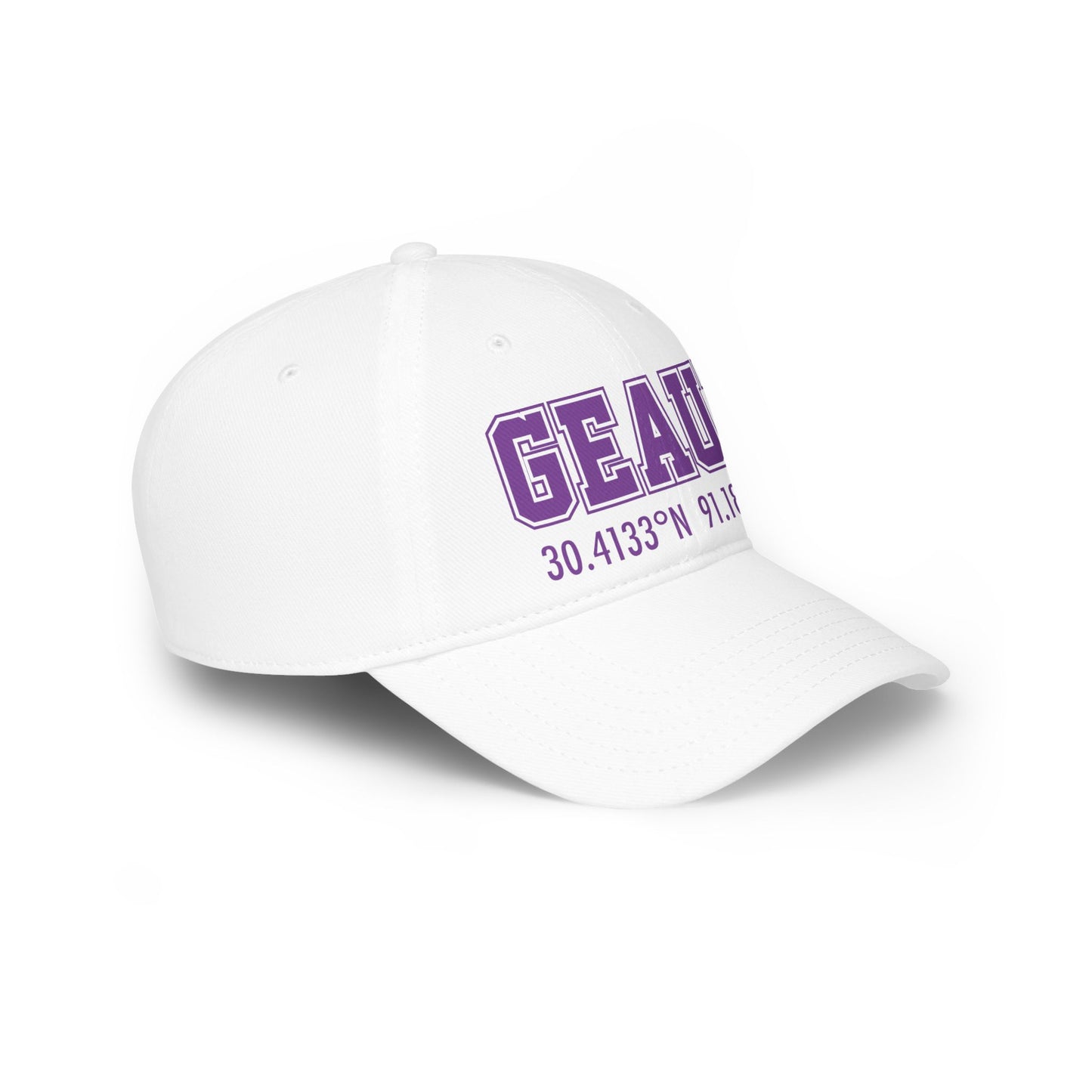 LSU Geaux Coordinates Low Profile Baseball Cap - Perfect for Outdoors & Casual Wear