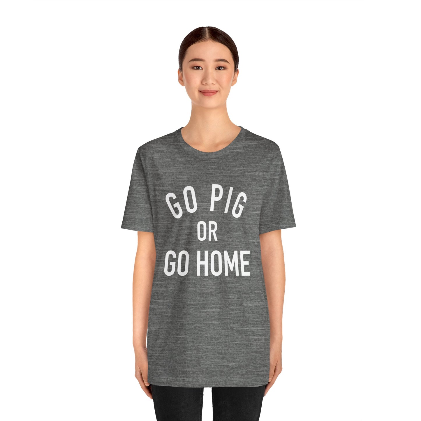 Arkansas Go Pig Or Go Home Tee