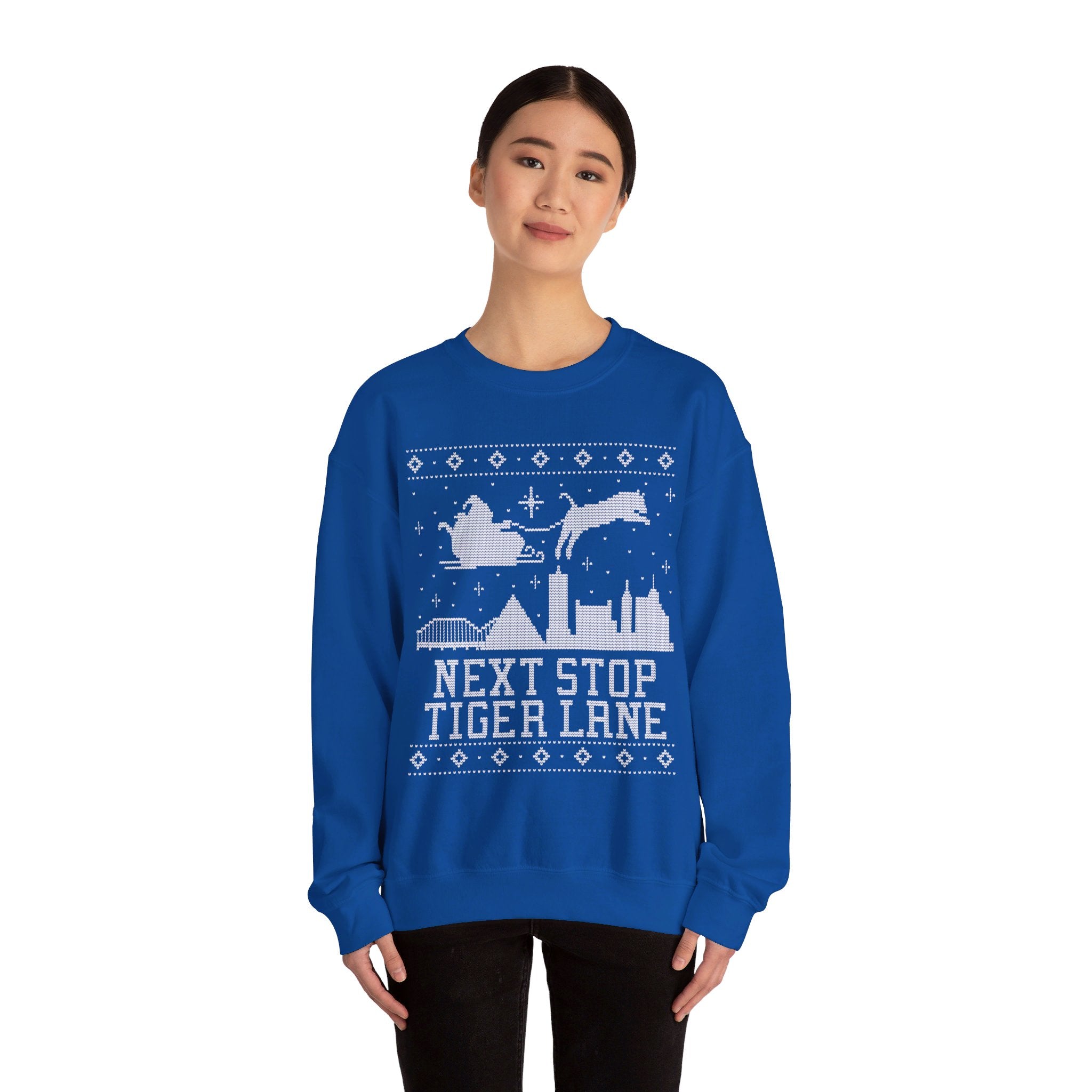 Memphis Christmas Unisex Heavy Blend™ Crewneck Sweatshirt