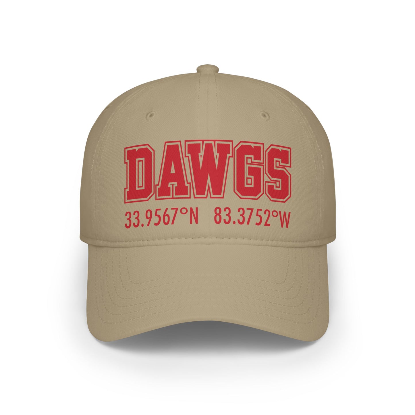 Georgia Dawgs Coordinates Low Profile Baseball Cap - Cool & Casual Headwear for Outdoor Enthusiasts