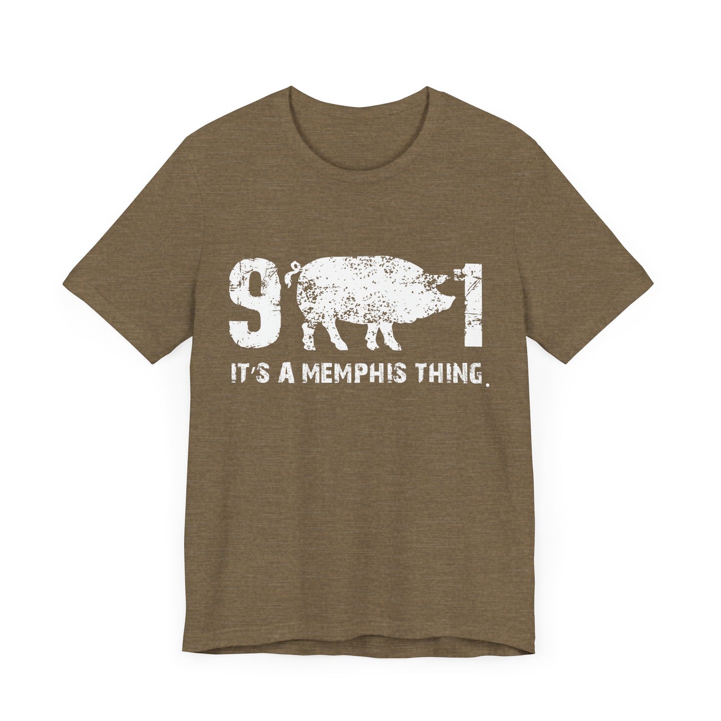 Memphis 901 It's a Memphis Thing Comfortable Unisex Jersey Short Sleeve Tee - Perfect for Casual Wear