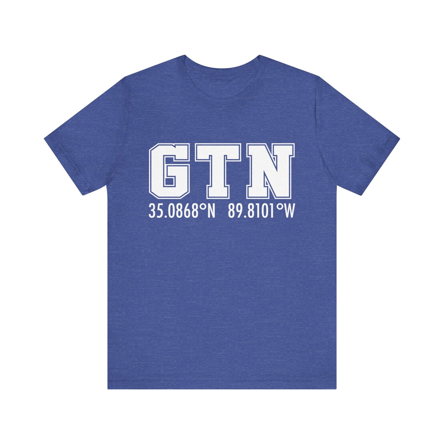 Germantown, TN Coordinates Tee