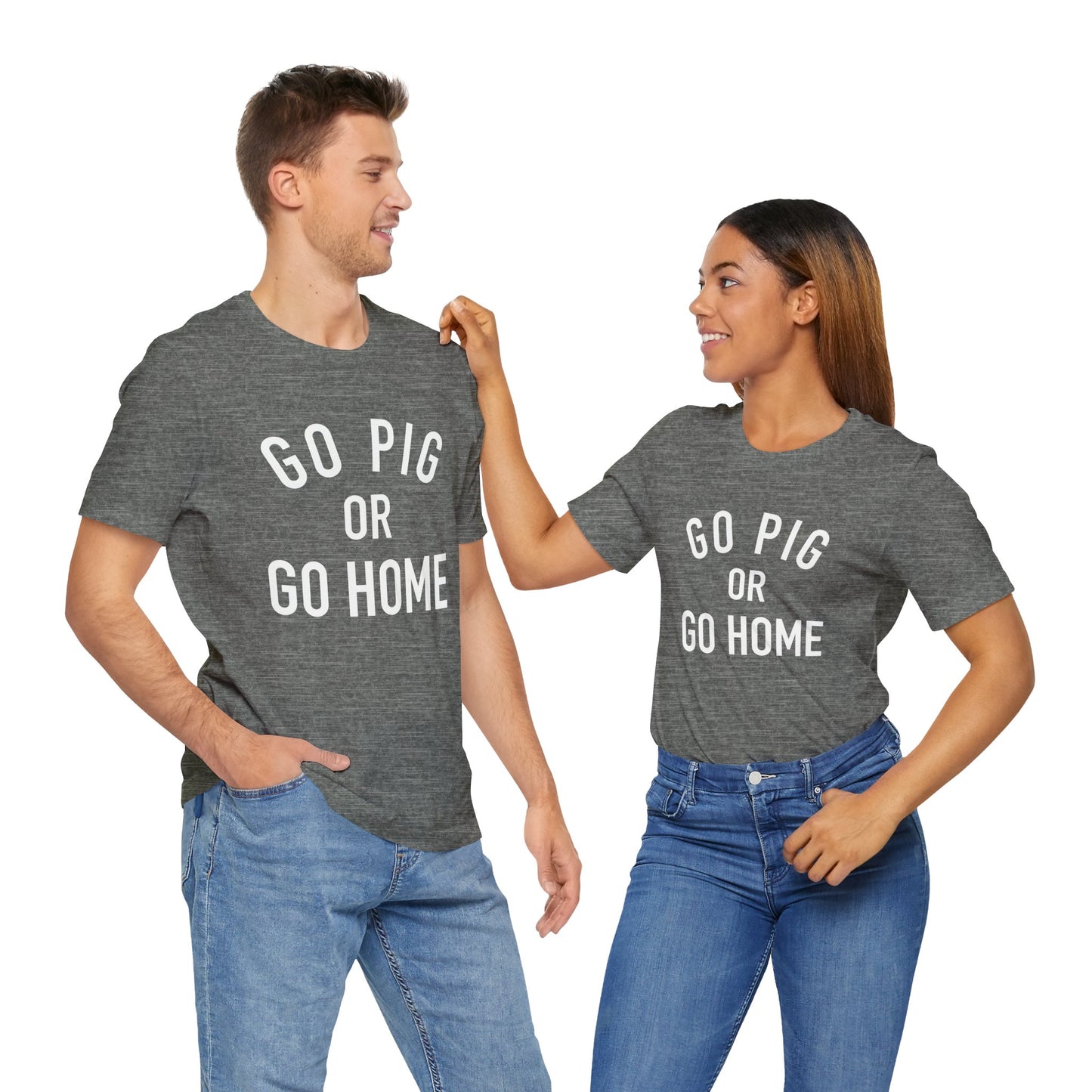 Arkansas Go Pig Or Go Home Tee
