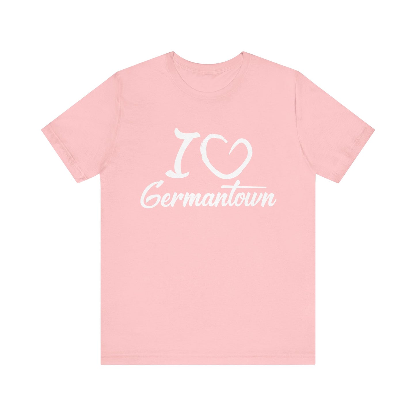 I Love Germantown Unisex Jersey Short Sleeve Tee