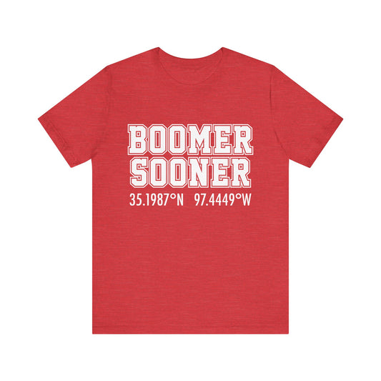 Oklahoma Boomer Sooner Unisex Jersey Tee - Casual Oklahoma Pride Shirt