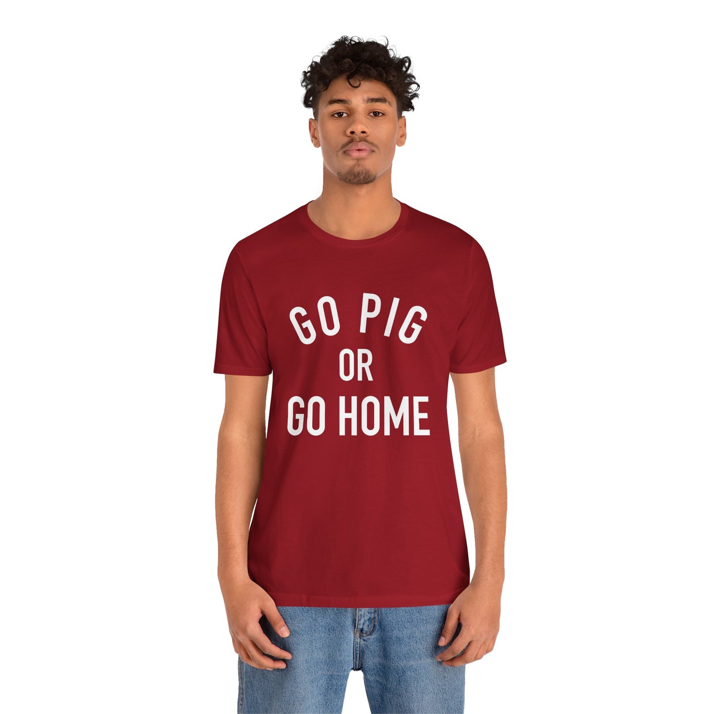 Arkansas Go Pig Or Go Home Tee