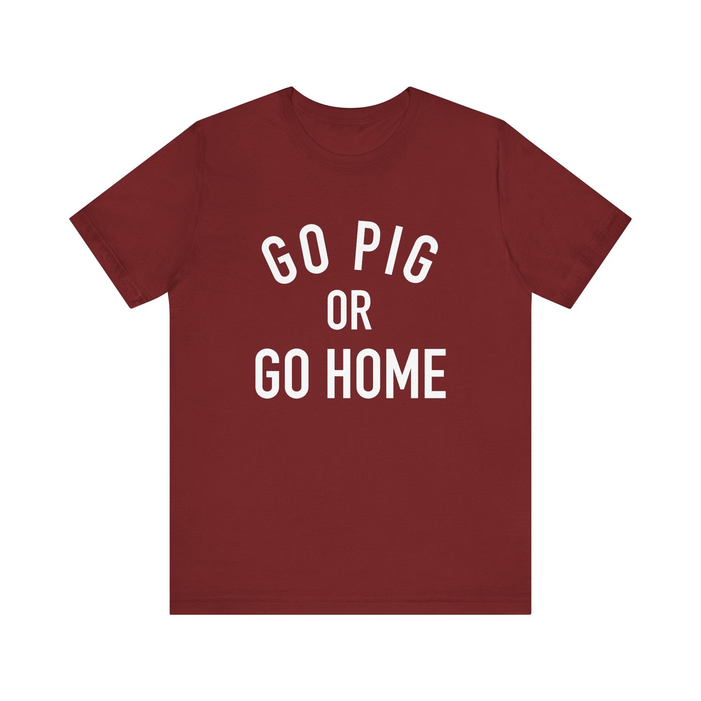 Arkansas Go Pig Or Go Home Tee