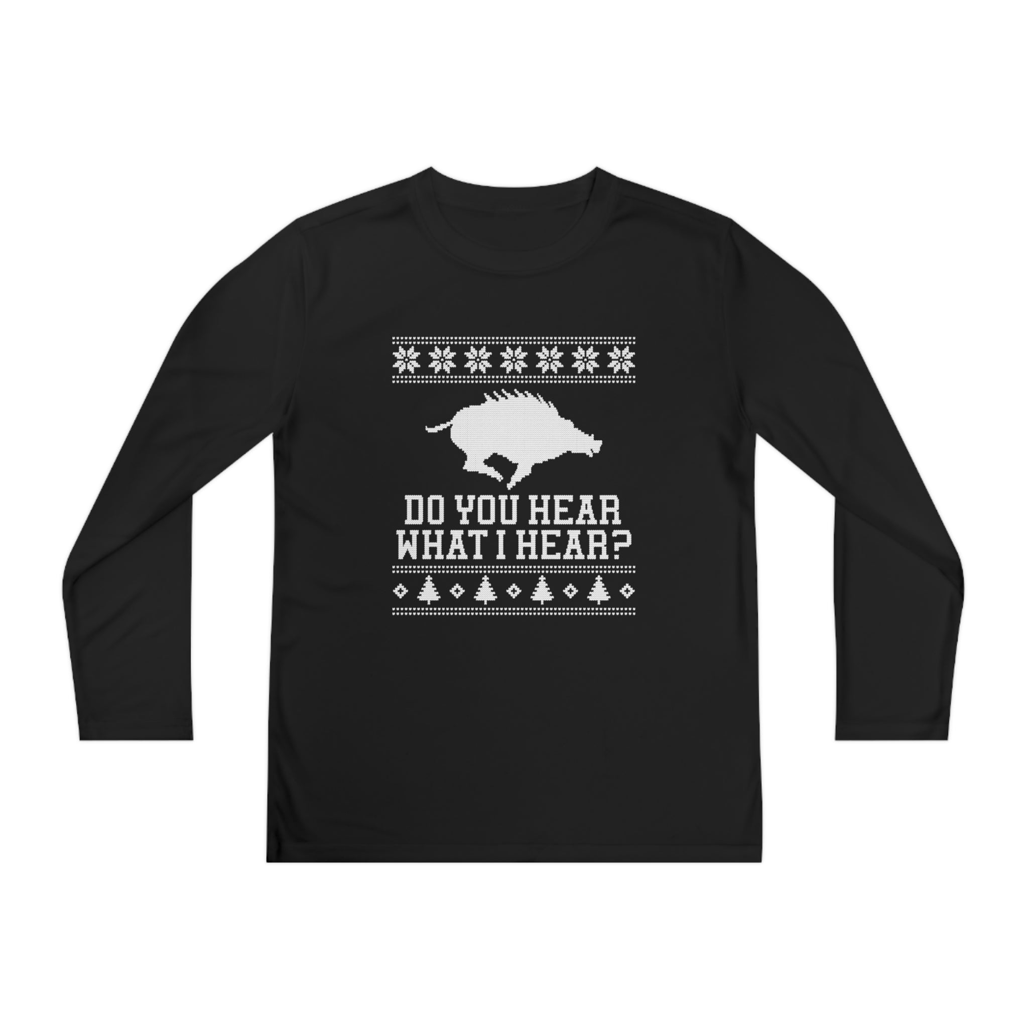 Arkansas "Ugly Christmas Sweater" T Shirt Youth