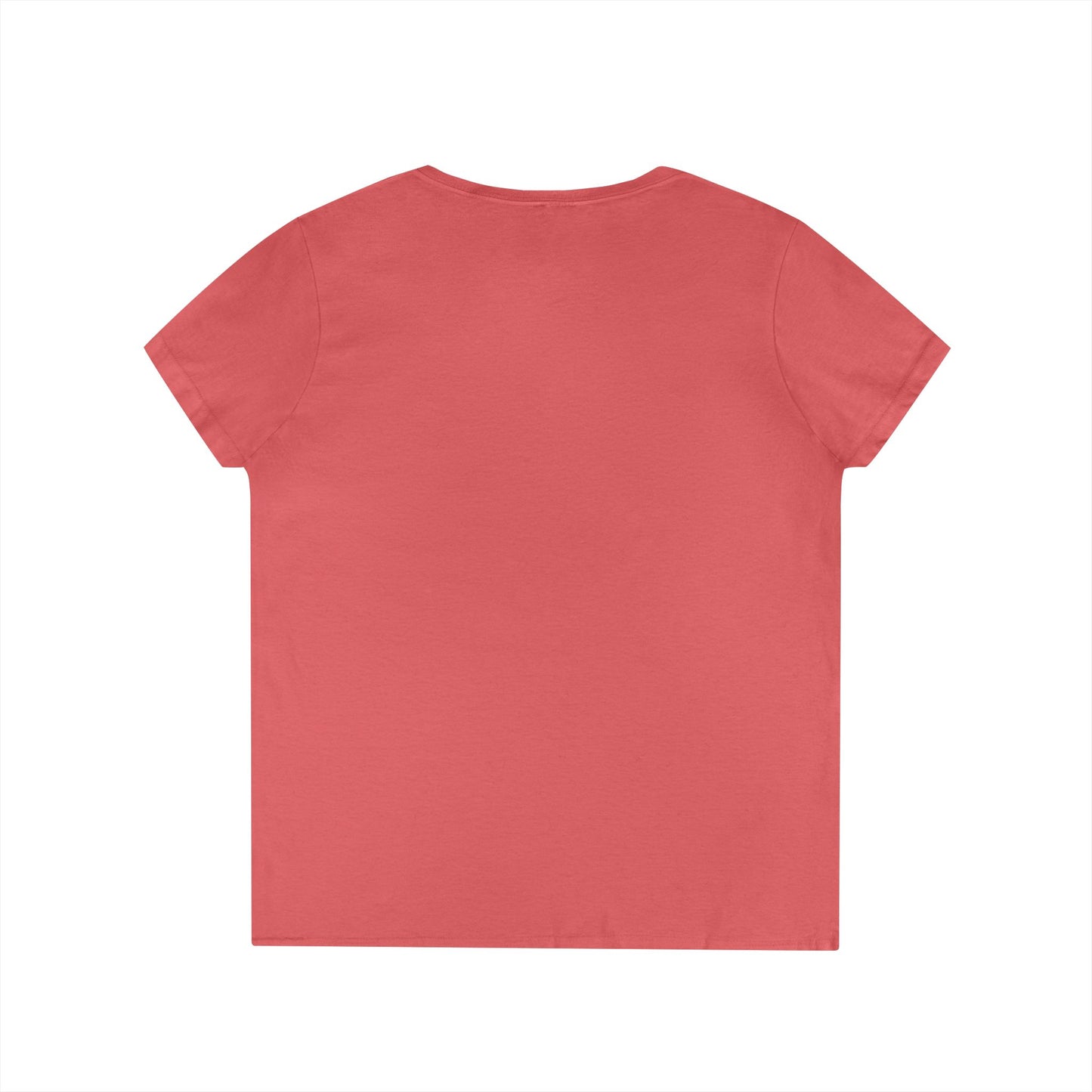 Ladies' V-Neck T-Shirt, Casual Tee, Comfortable Top, Everyday Wear, Gift for Her, Summer Fashion