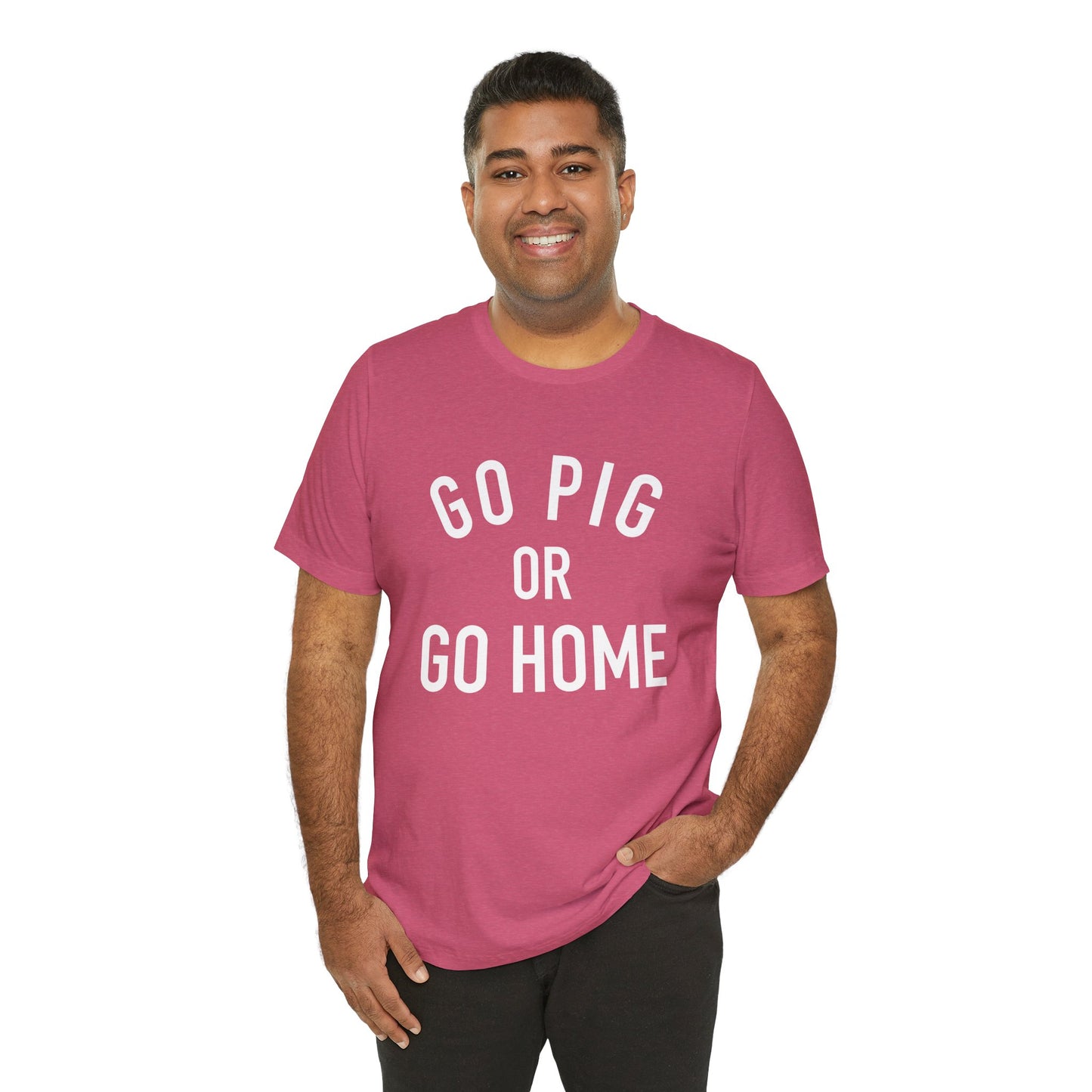 Arkansas Go Pig Or Go Home Tee
